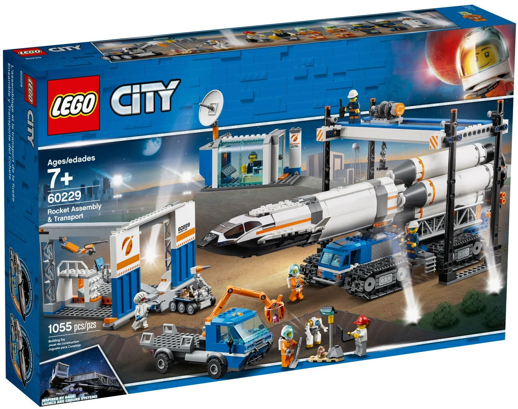 LEGO® 60229 Transport i montaż rakiety