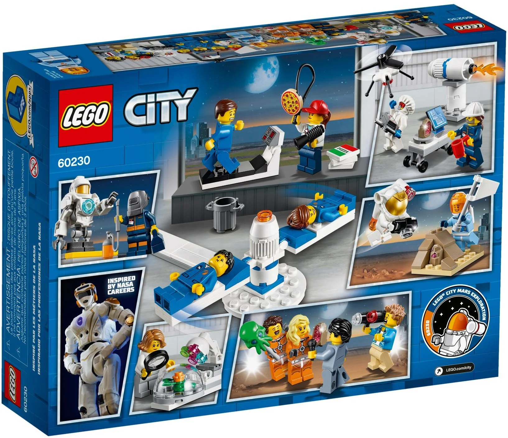 LEGO® 60230 Badania kosmiczne — zestaw minifigurek - zdjęcie 5