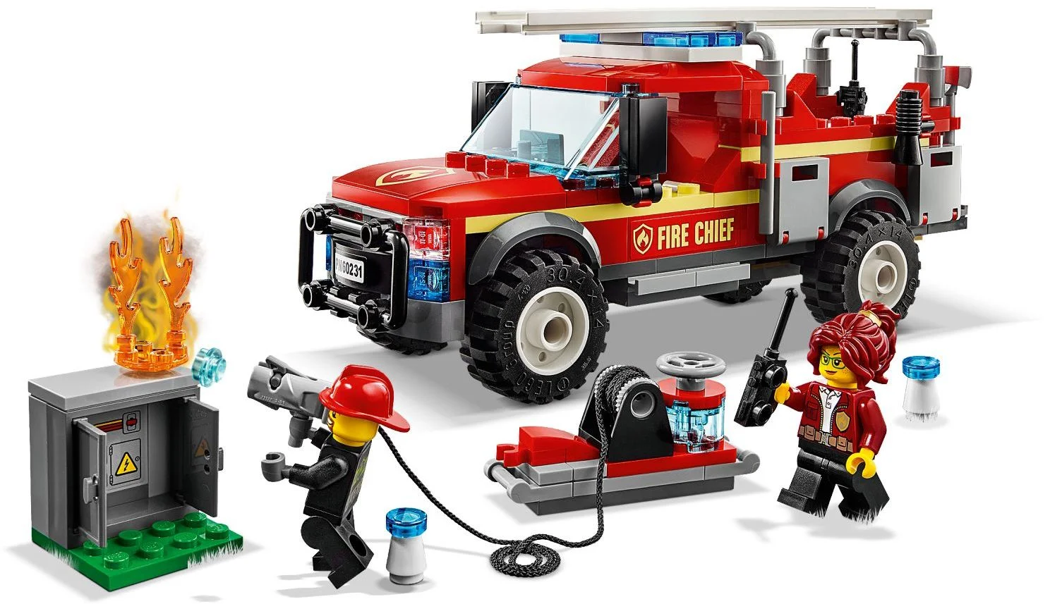 LEGO® 60231 Terenówka komendantki straży pożarnej - zdjęcie 3