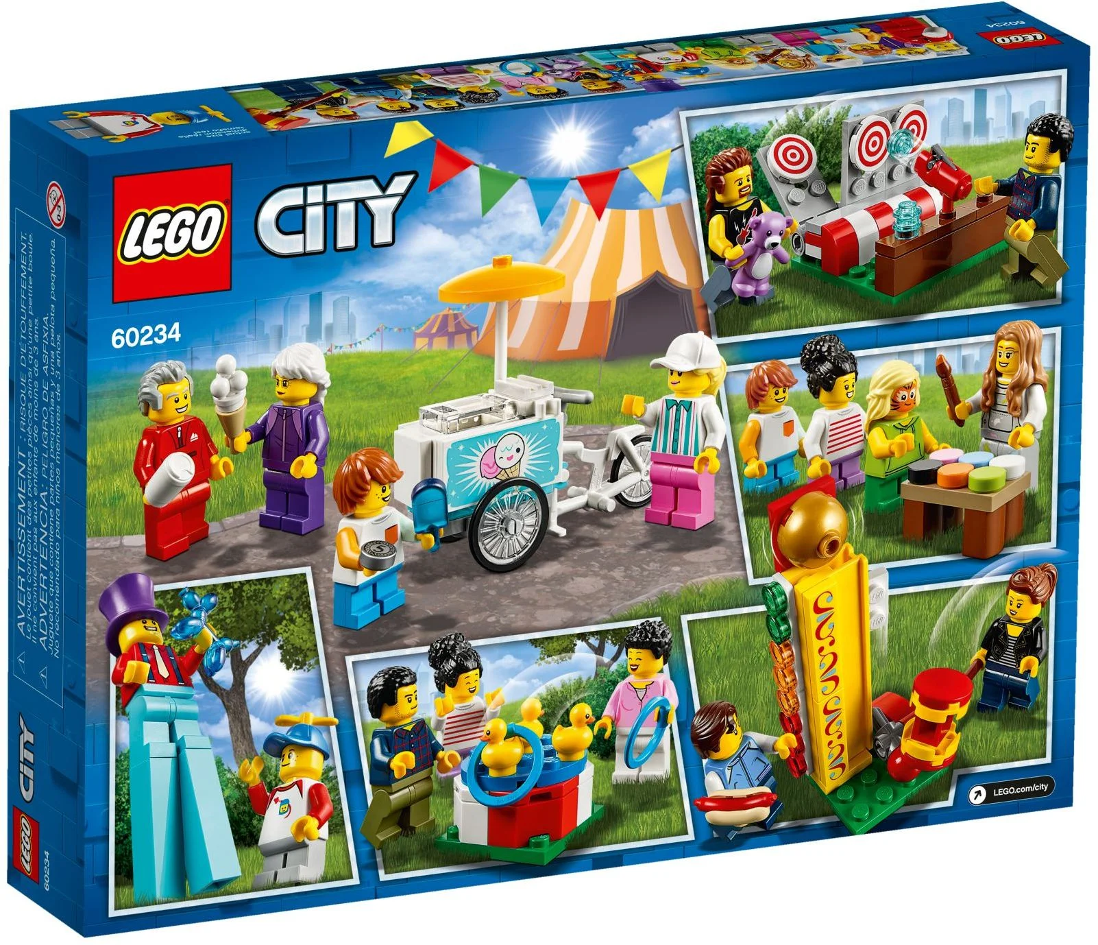 LEGO® 60234 Wesołe miasteczko — zestaw minifigurek - zdjęcie 3