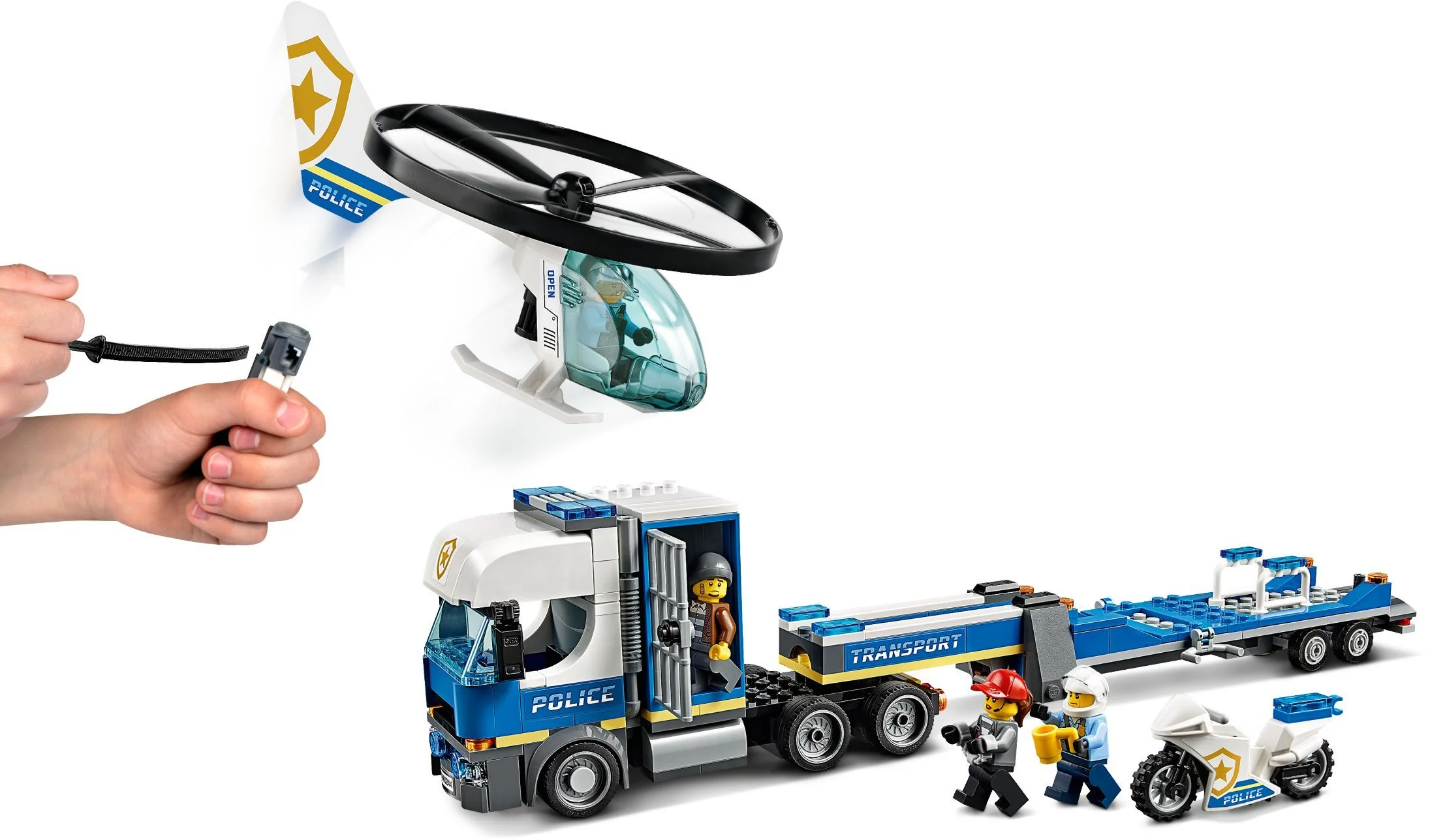 LEGO® 60244 Laweta helikoptera policyjnego - zdjęcie 4