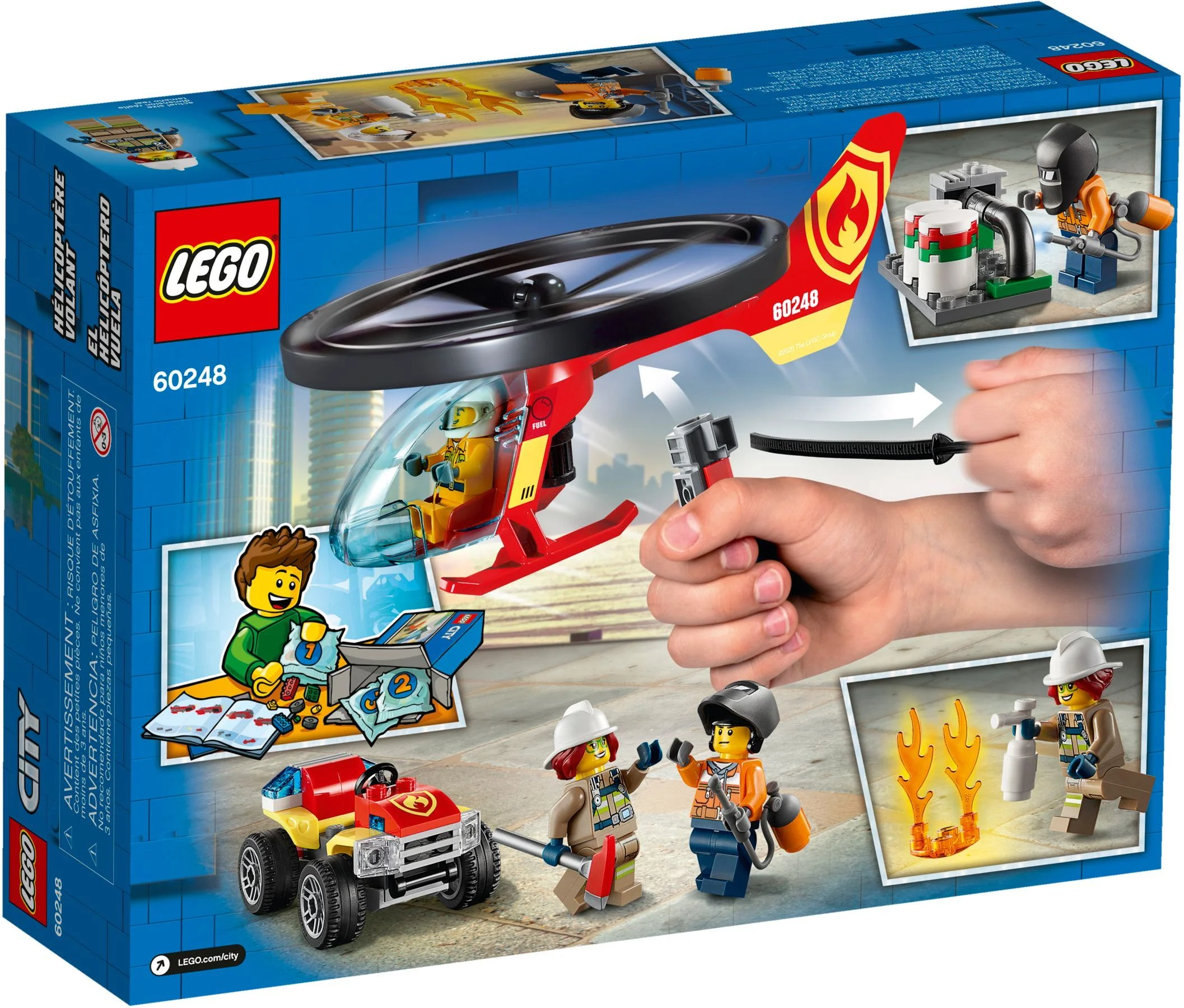 LEGO® 60248 Helikopter strażacki leci na ratunek - zdjęcie 4