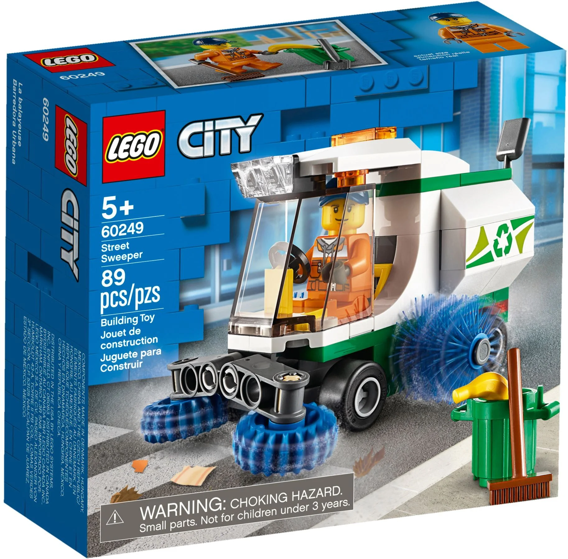 City Zamiatarka Śmieciarka