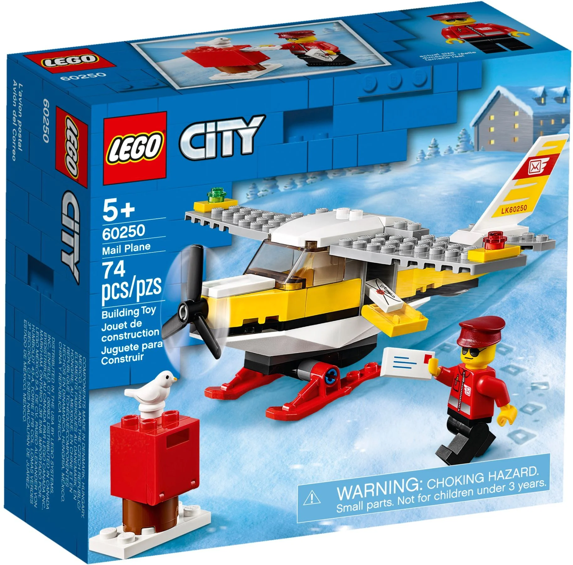 LEGO® 60250 Samolot pocztowy - zdjęcie 2