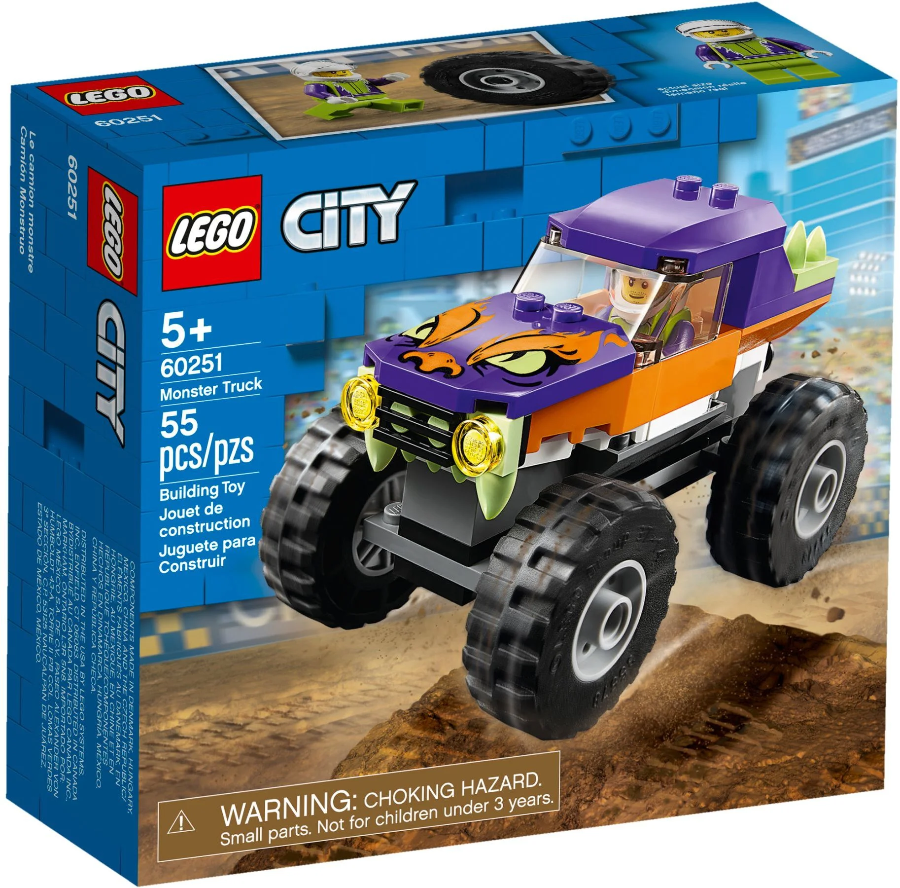 LEGO® 60251 Monster Truck Ciężarówka Terenówka - zdjęcie 2