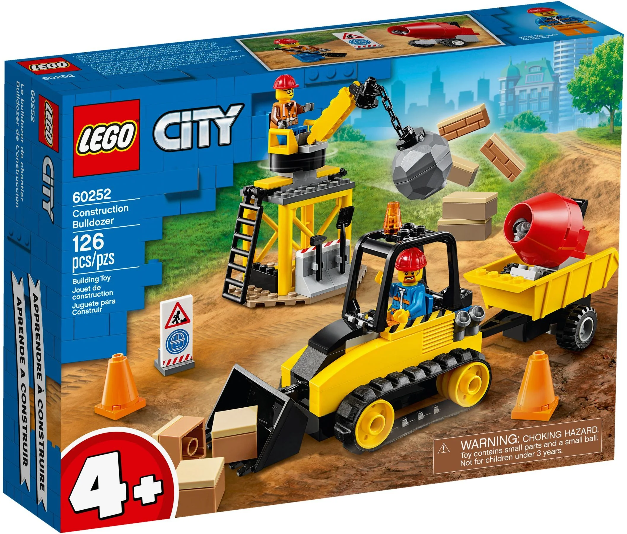 LEGO® 60252 Buldożer budowlany