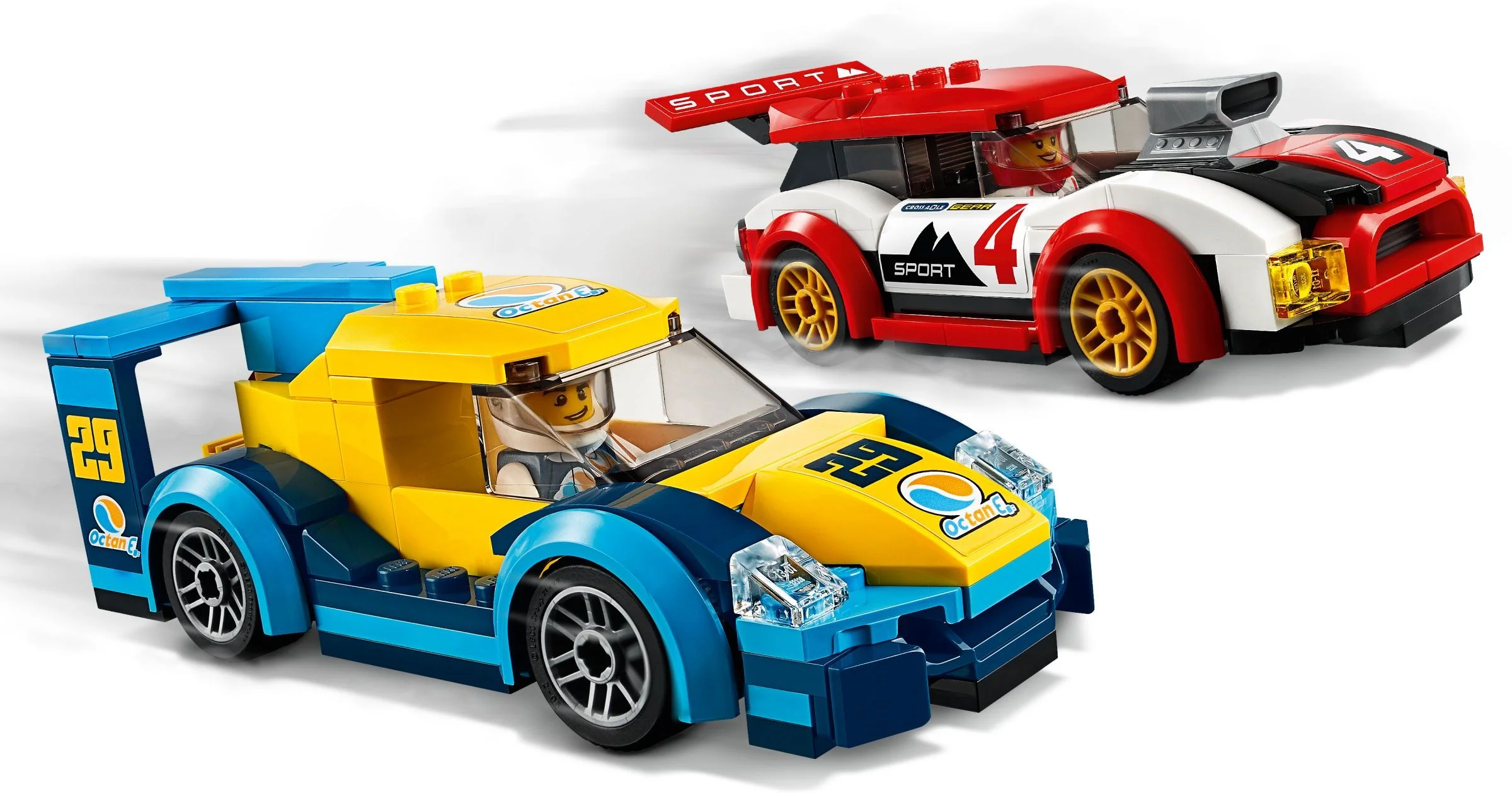 LEGO® 60256 Samochody wyścigowe - zdjęcie 4