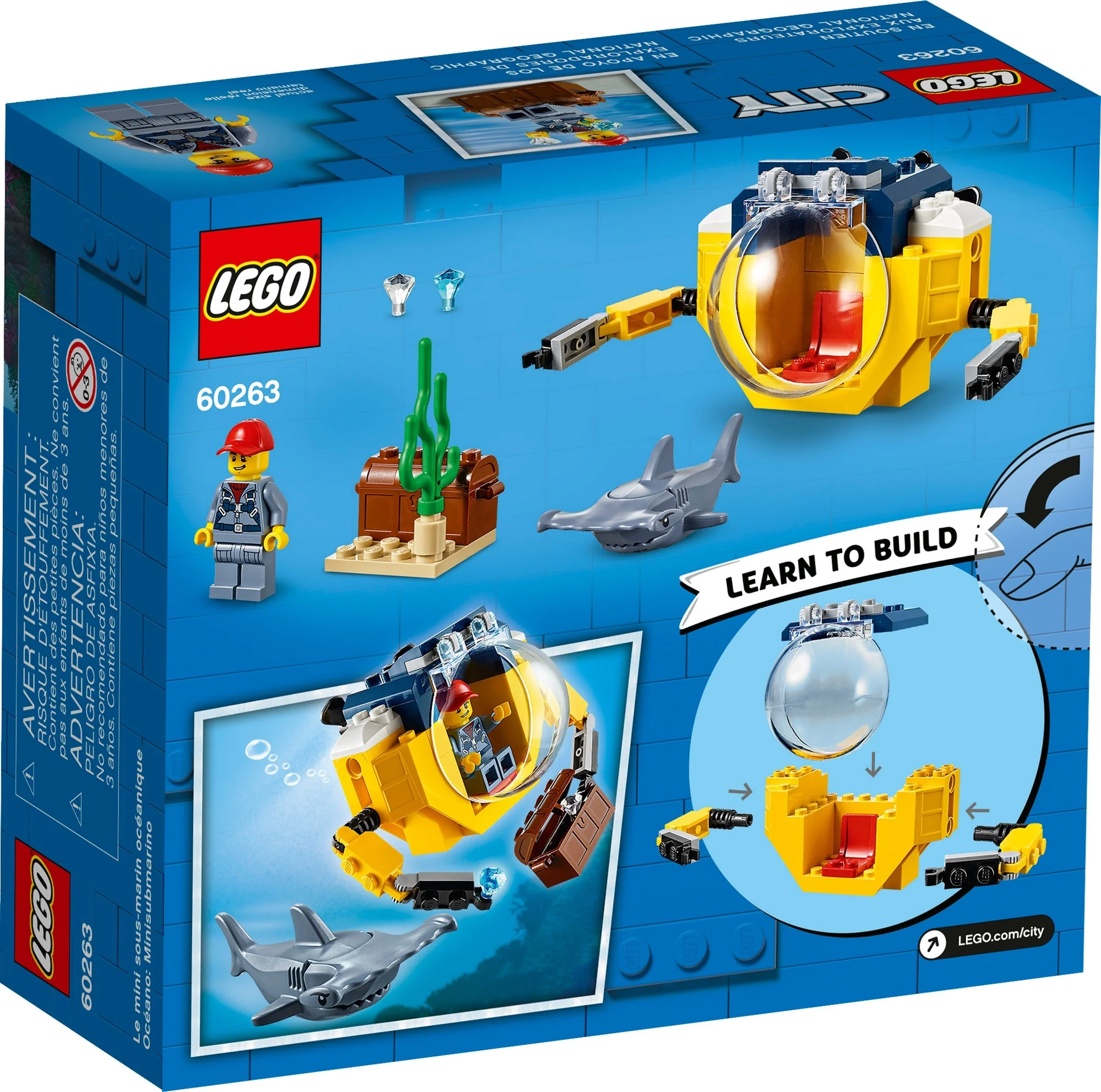 LEGO® 60263 Oceaniczna miniłódź podwodna - zdjęcie 9