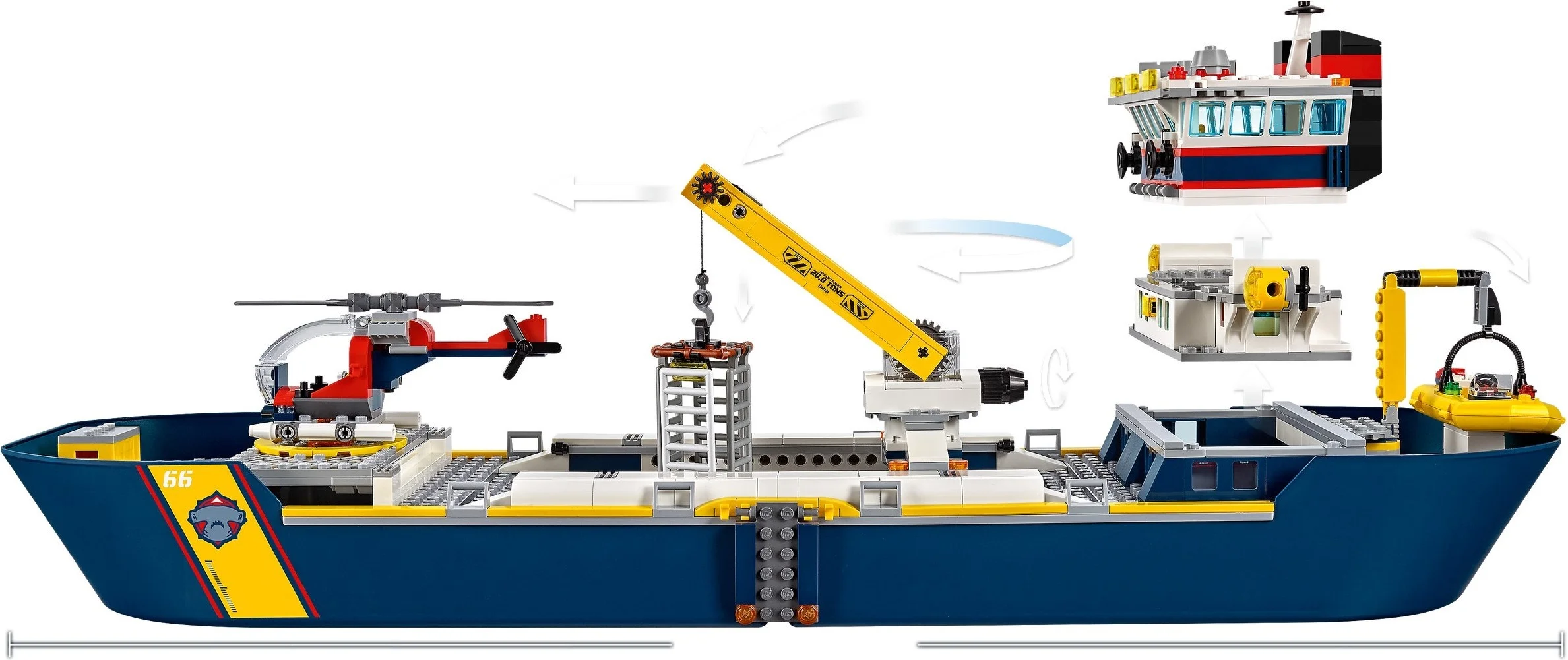 LEGO® 60266 Statek badaczy oceanu - zdjęcie 7