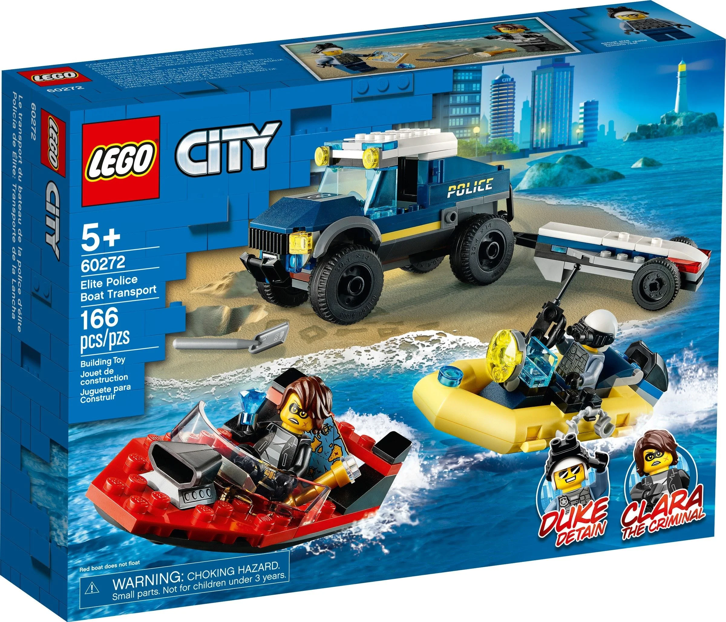 LEGO® 60272 Transport Łodzi Policji Specjalnej - zdjęcie 2