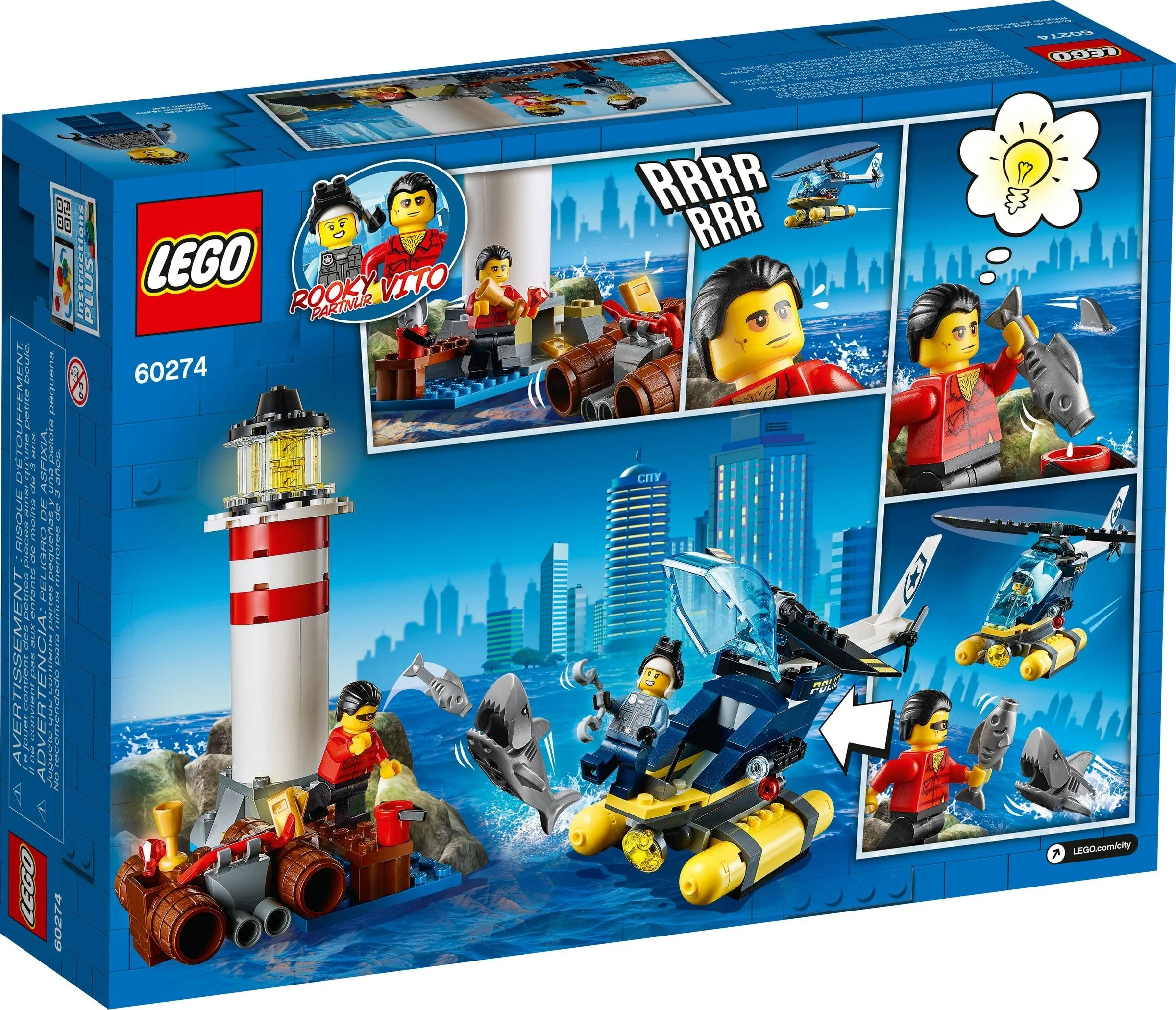 LEGO® 60274 Helikopter Policyjny Śmigłowiec - zdjęcie 4