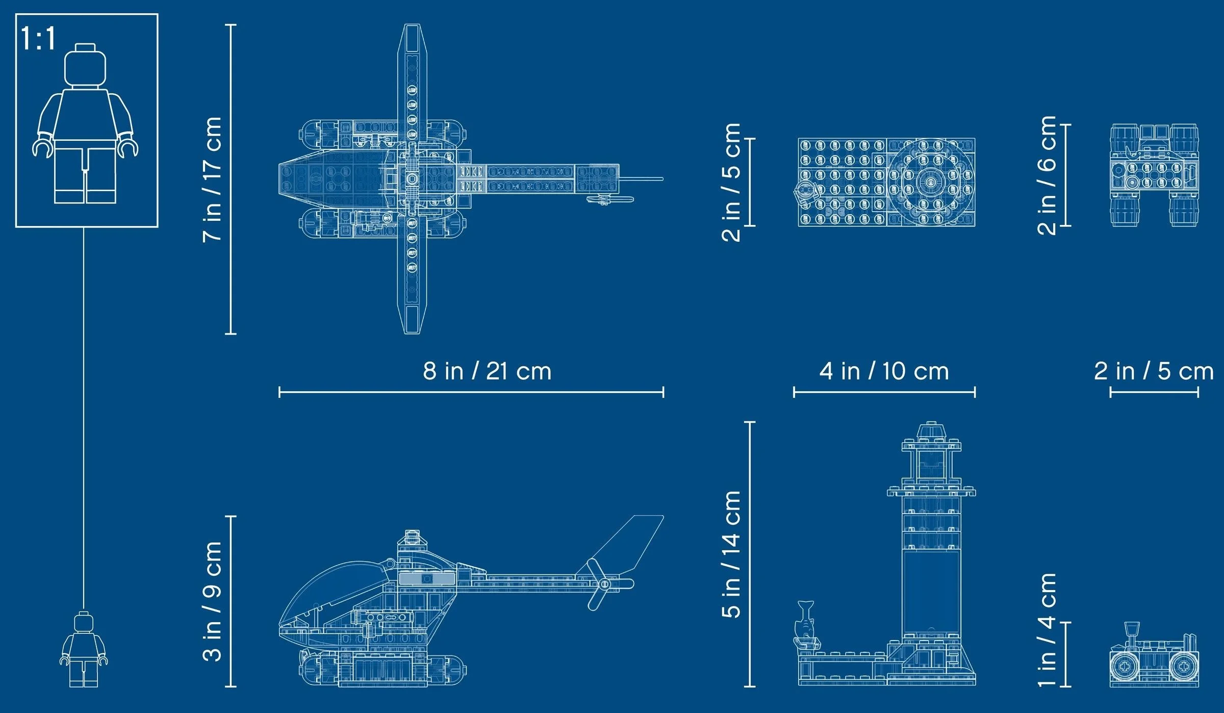 LEGO® 60274 Helikopter Policyjny Śmigłowiec - zdjęcie 8