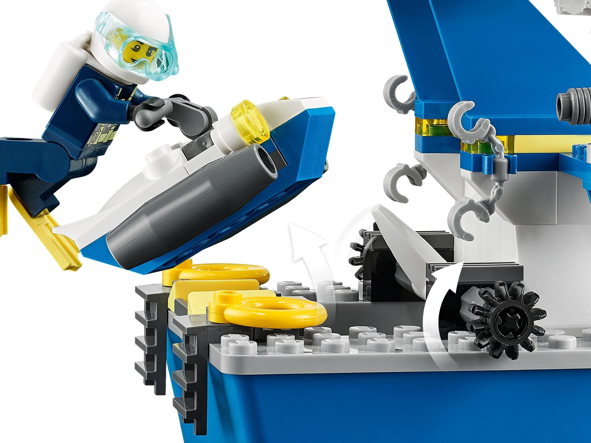 LEGO® 60277 Policyjna łódź patrolowa - zdjęcie 12