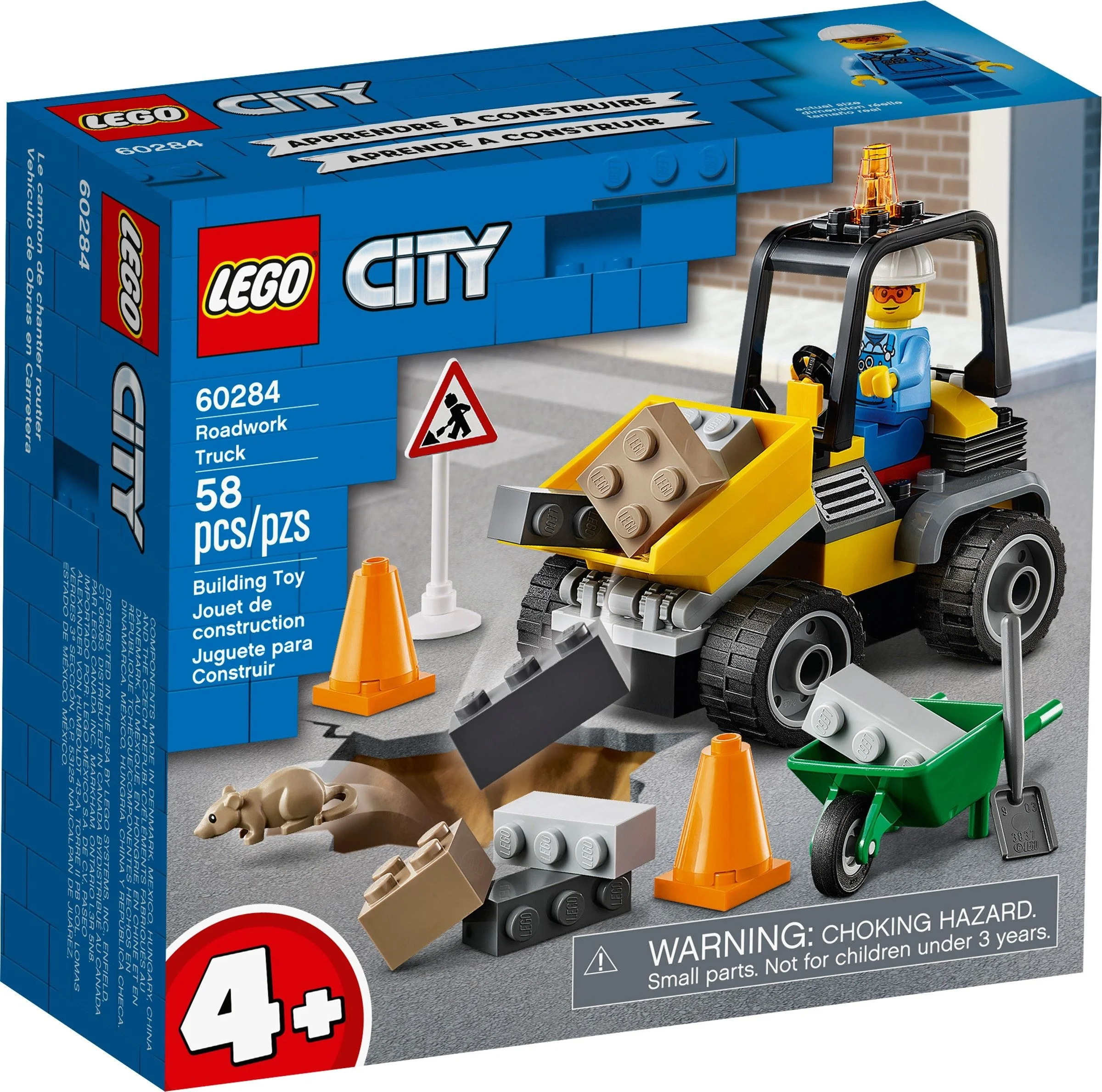 LEGO® 60284 Pojazd do robót drogowych