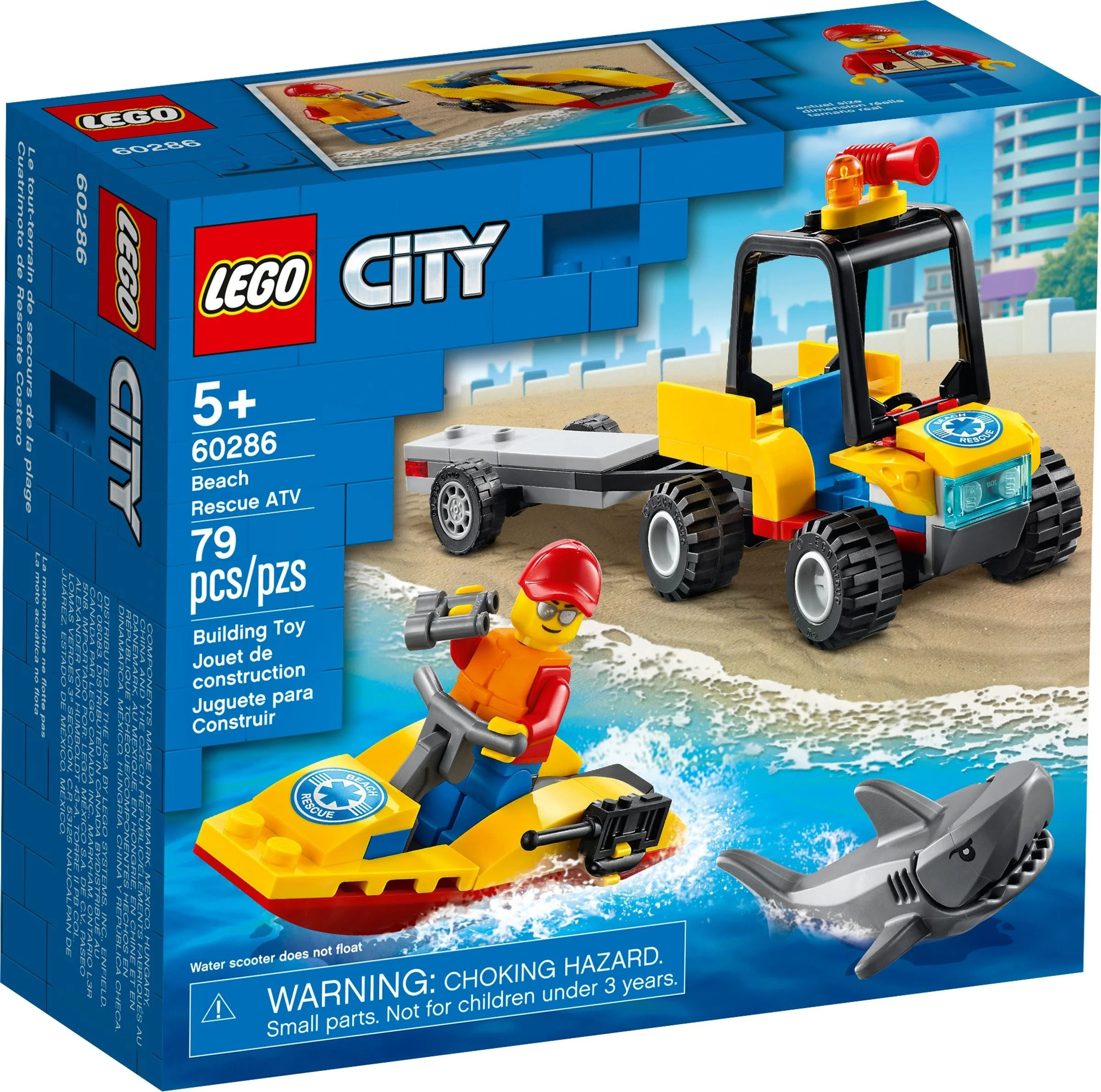 LEGO® 60286 Plażowy quad ratunkowy