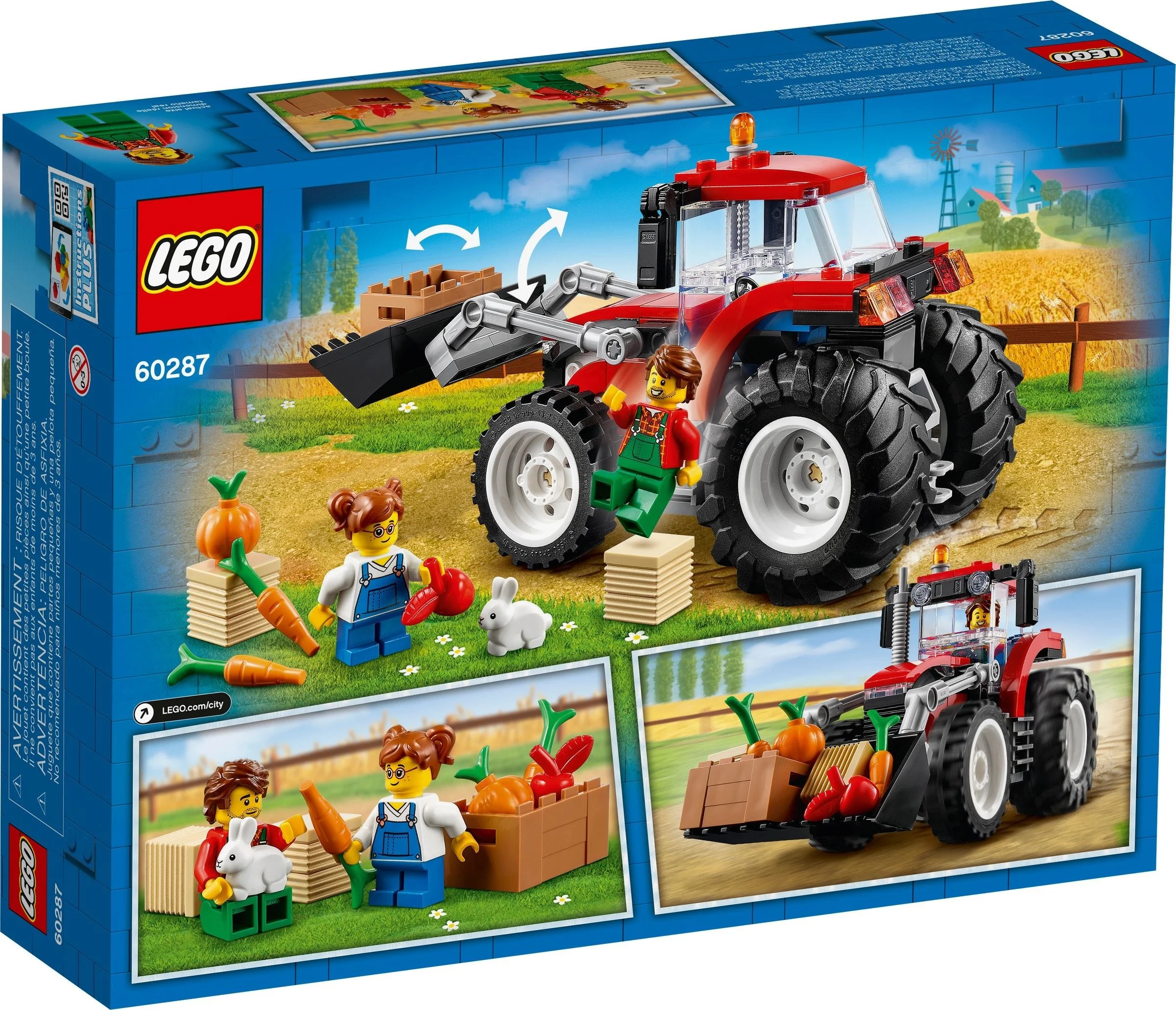 LEGO® 60287 Traktor ciągnik rolniczy rolnik - zdjęcie 10