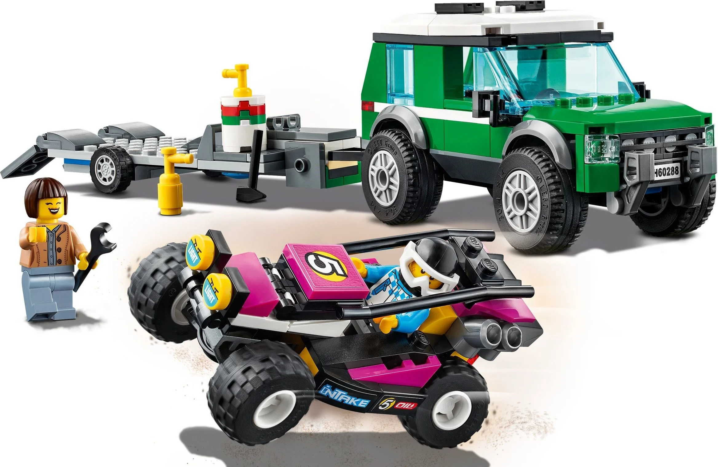 LEGO® 60288 Transporter łazika wyścigowego - zdjęcie 3
