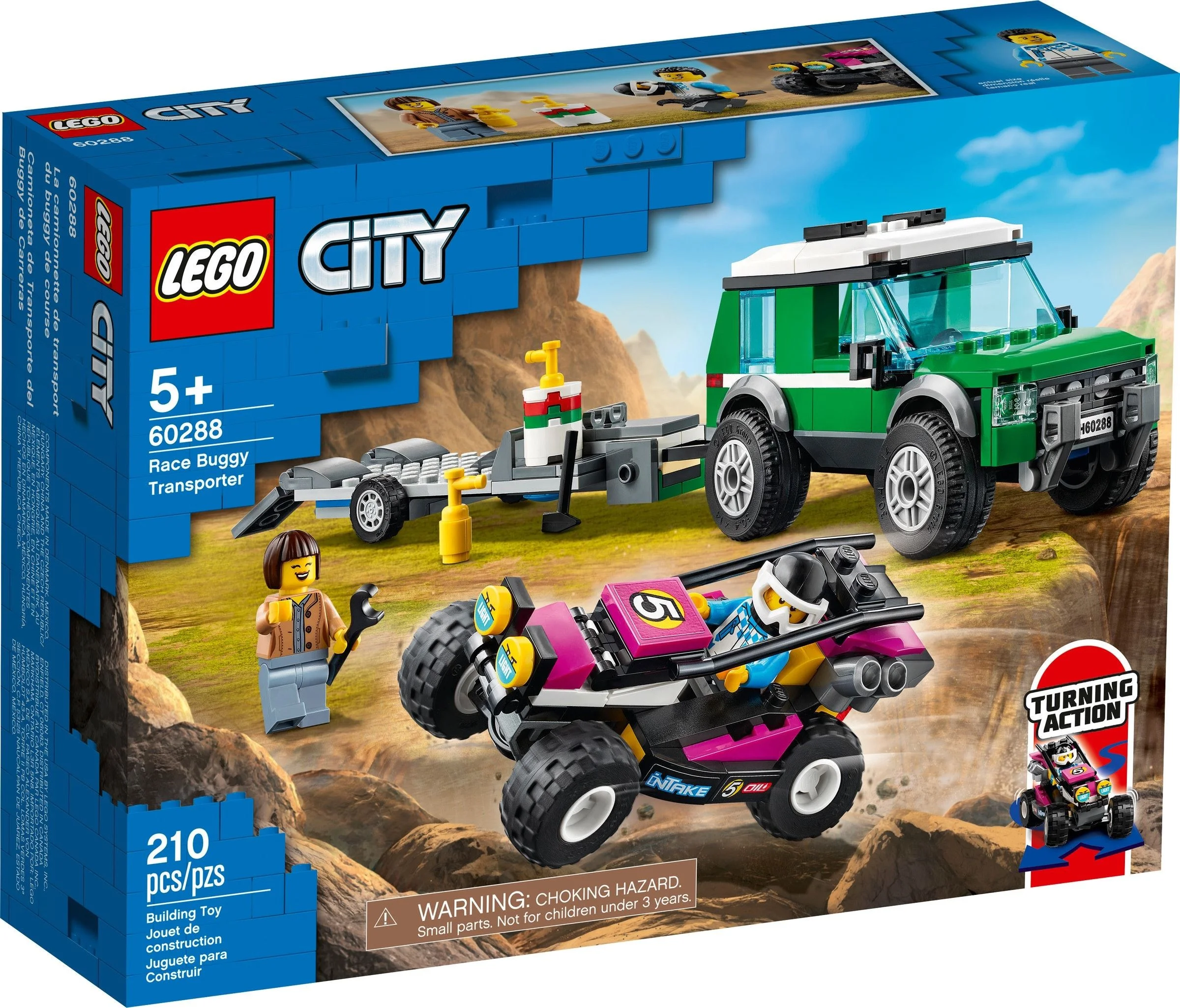 LEGO® 60288 Transporter łazika wyścigowego