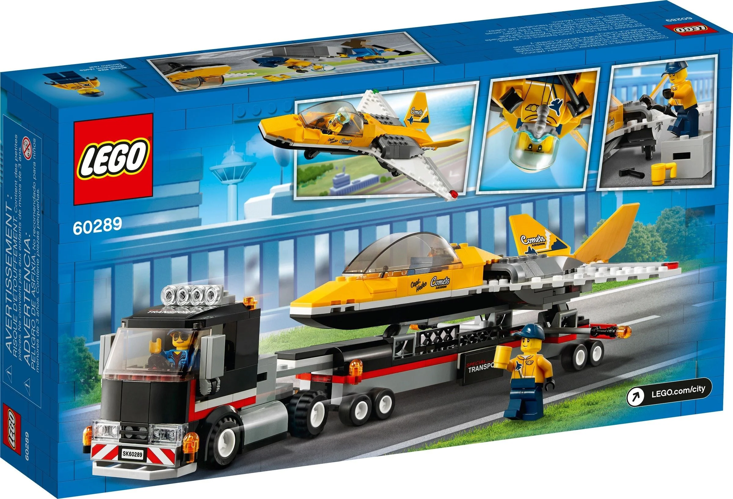LEGO® 60289 Transporter odrzutowca pokazowego - zdjęcie 10