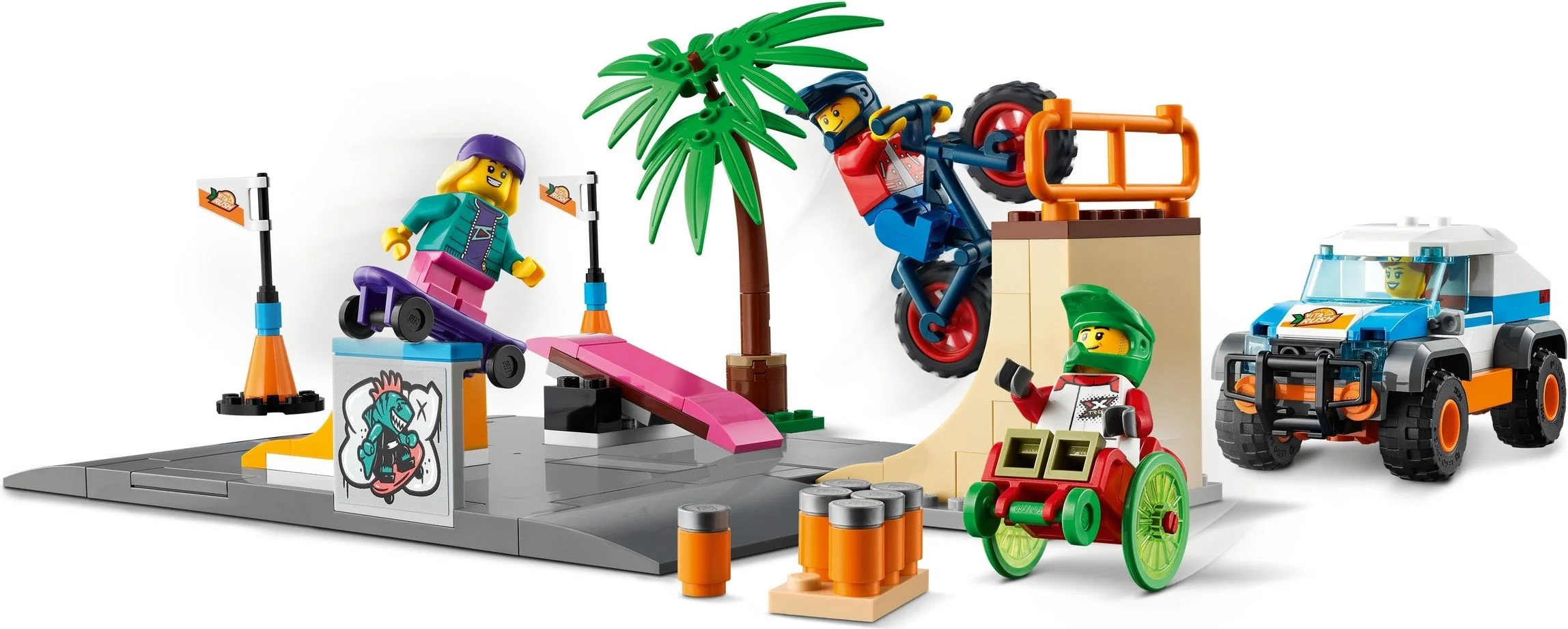 LEGO® 60290 Skatepark Deskorolka Obtarcia Opakowania - zdjęcie 7