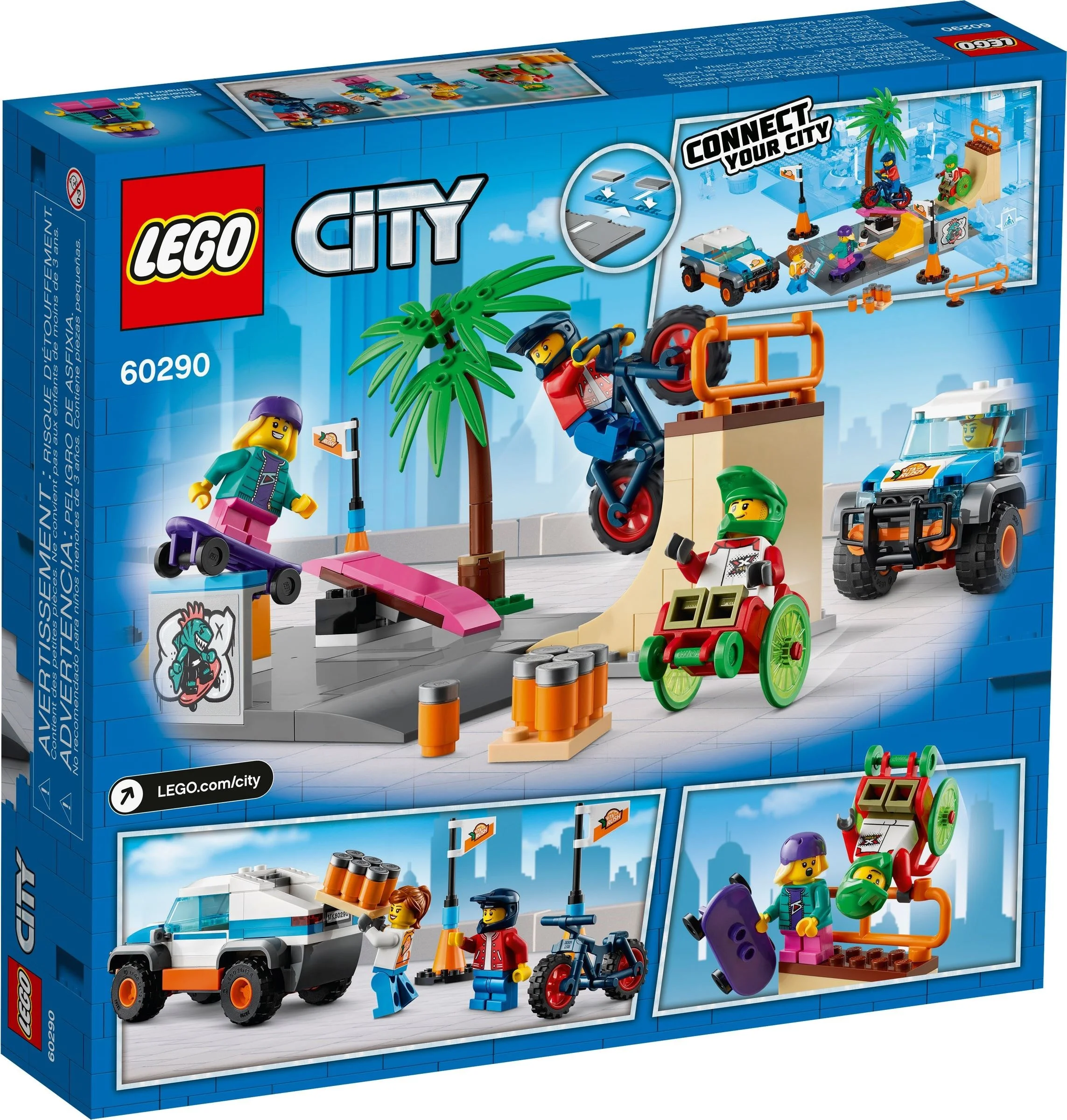 LEGO® 60290 Skatepark Deskorolka Obtarcia Opakowania - zdjęcie 10