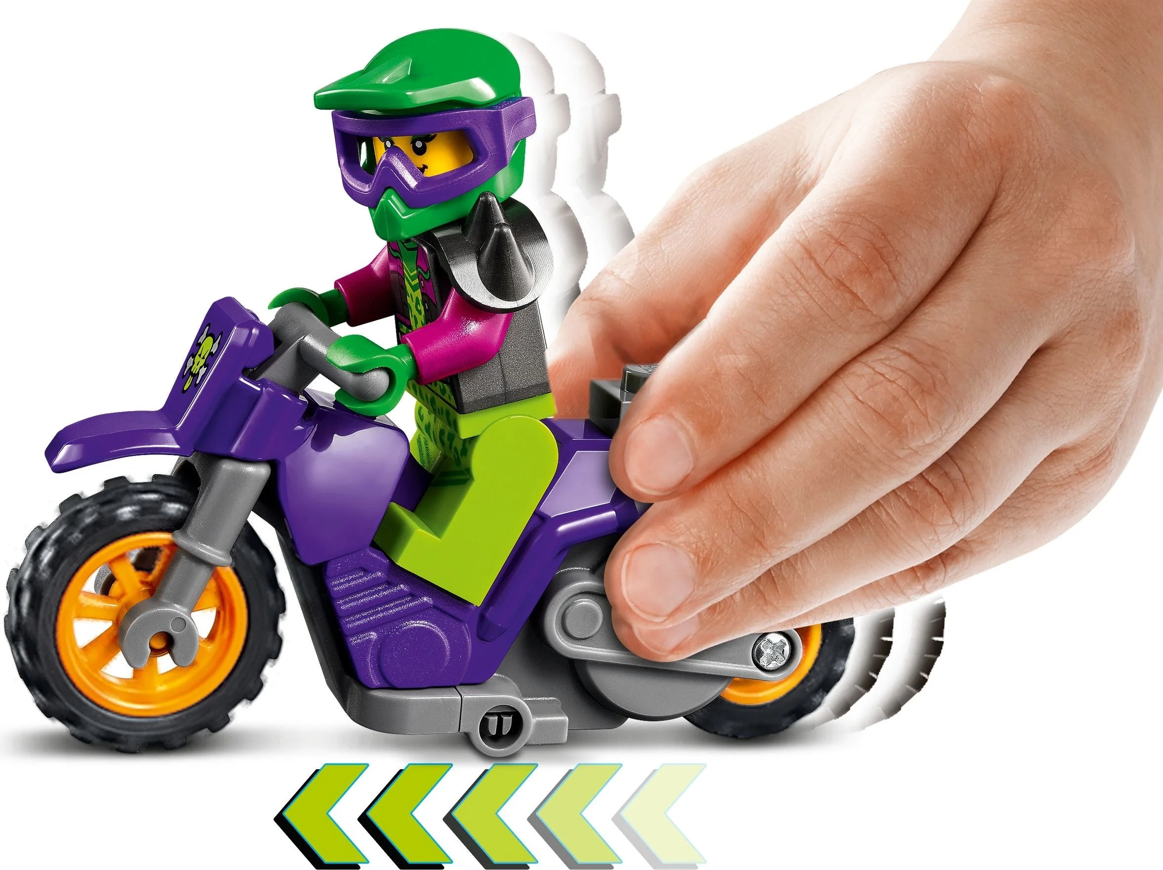 LEGO® 60296 Wheelie na motocyklu kaskaderskim - zdjęcie 6