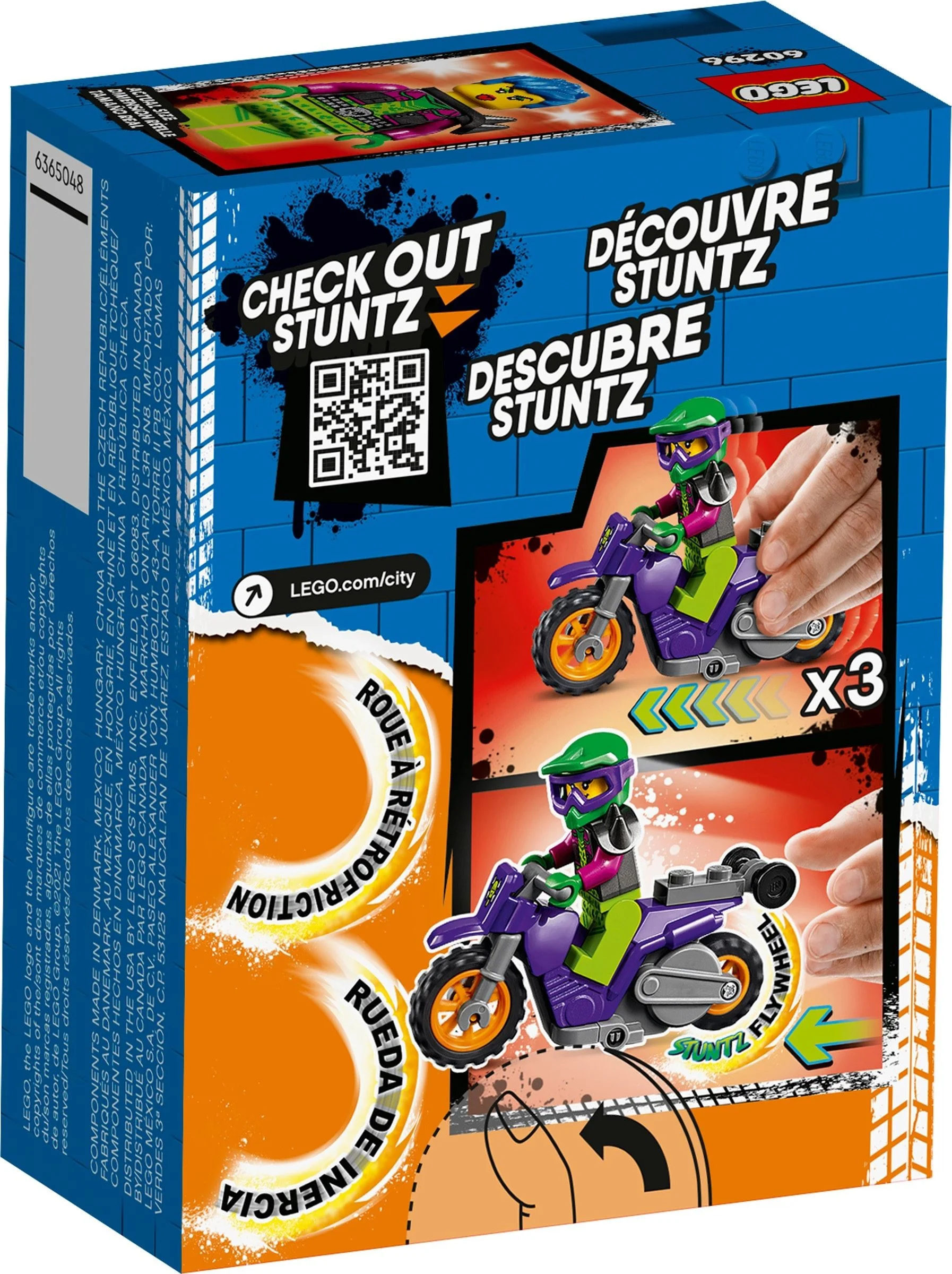LEGO® 60296 Wheelie na motocyklu kaskaderskim - zdjęcie 9