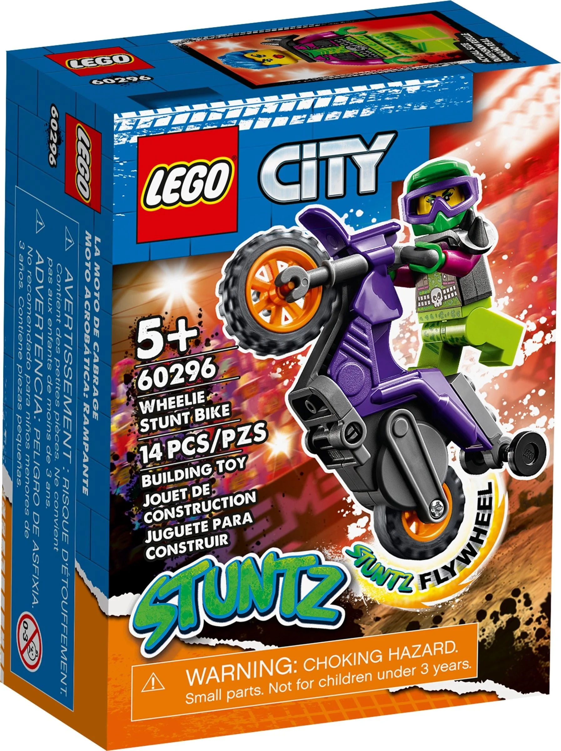 Wheelie na motocyklu kaskaderskim