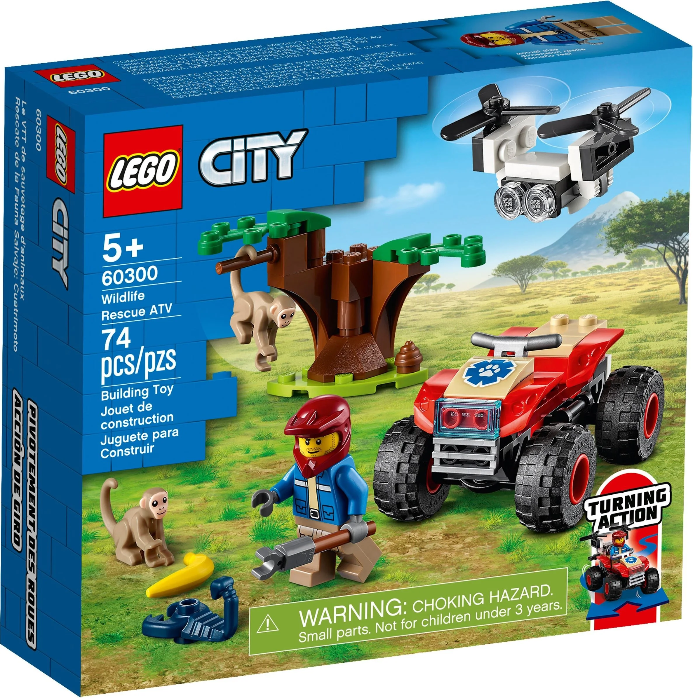 LEGO® 60300 Quad ratowników dzikich zwierząt - zdjęcie 2
