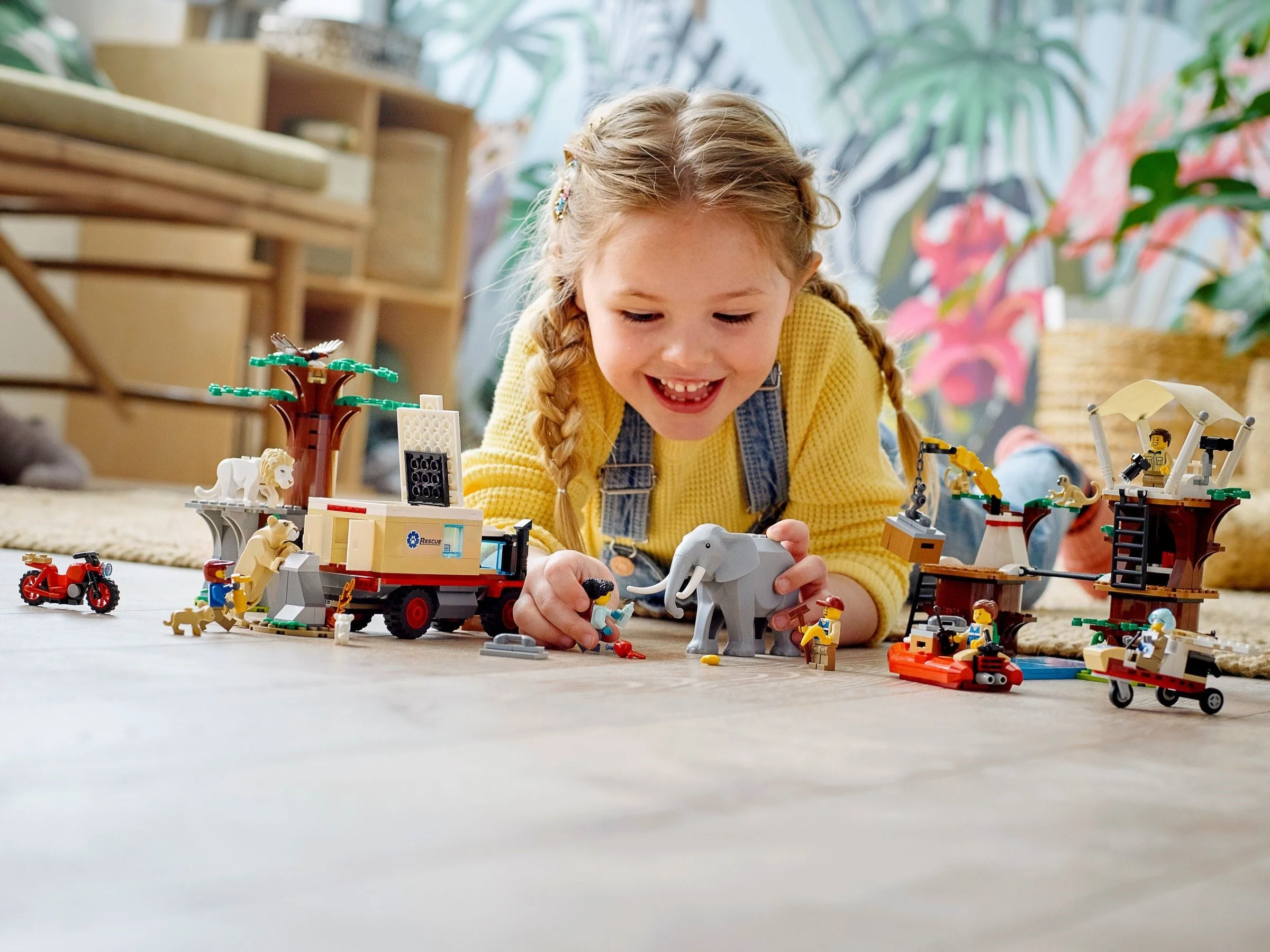LEGO® 60307 Obóz ratowników dzikich zwierząt Nowe - zdjęcie 5