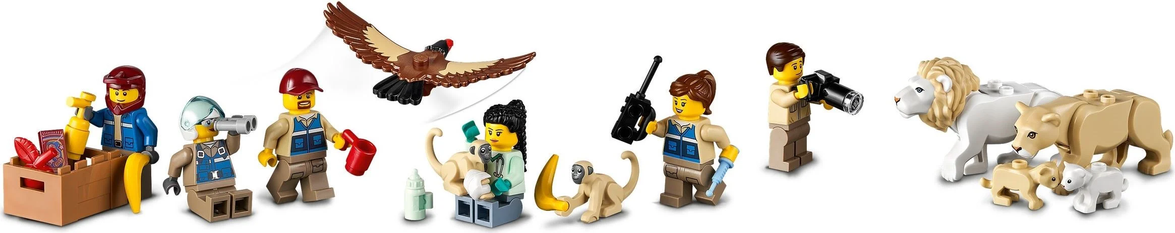 LEGO® 60307 Obóz ratowników dzikich zwierząt Nowe - zdjęcie 8