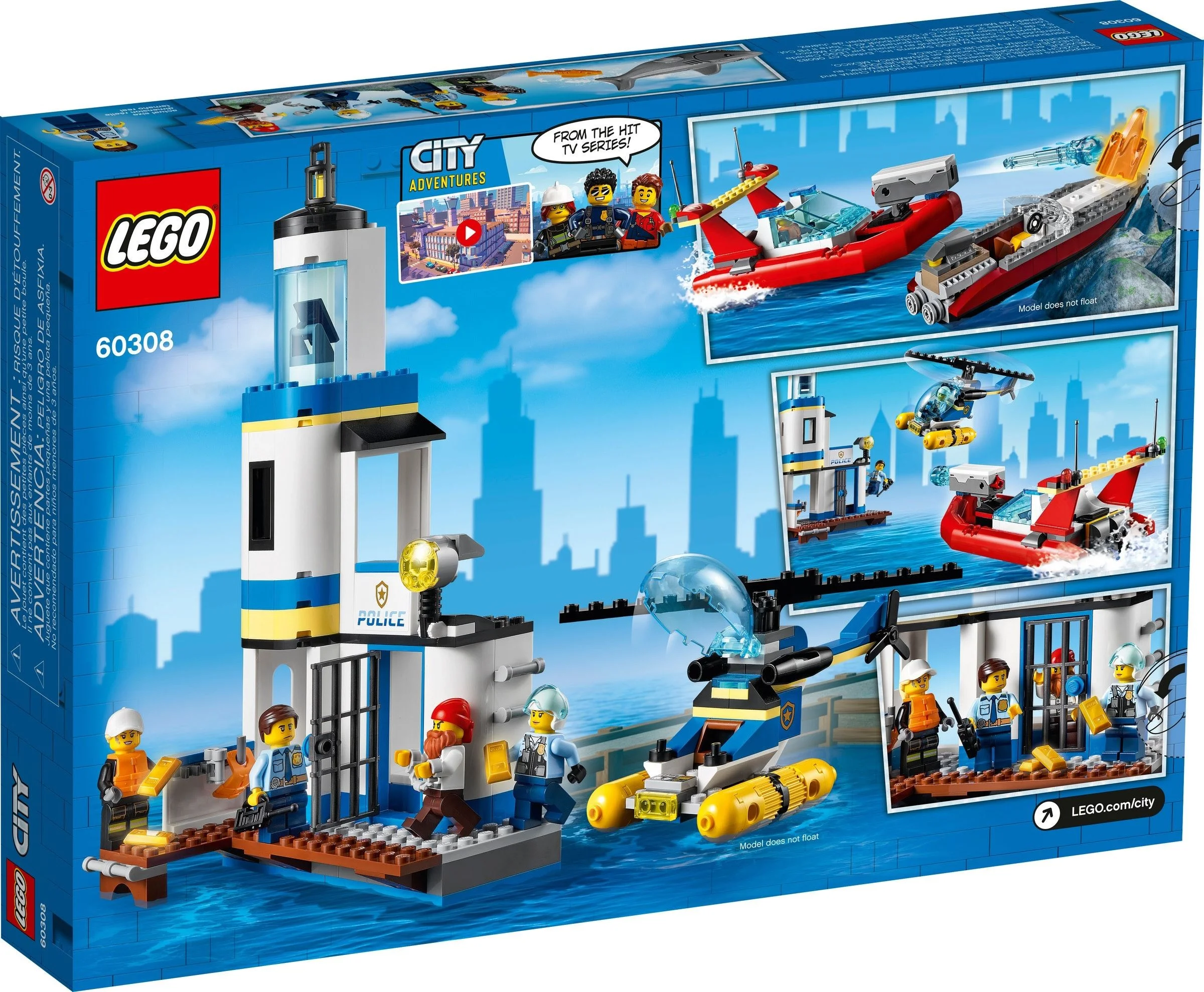 LEGO® 60308 Akcja nadmorskiej policji i strażaków - zdjęcie 10