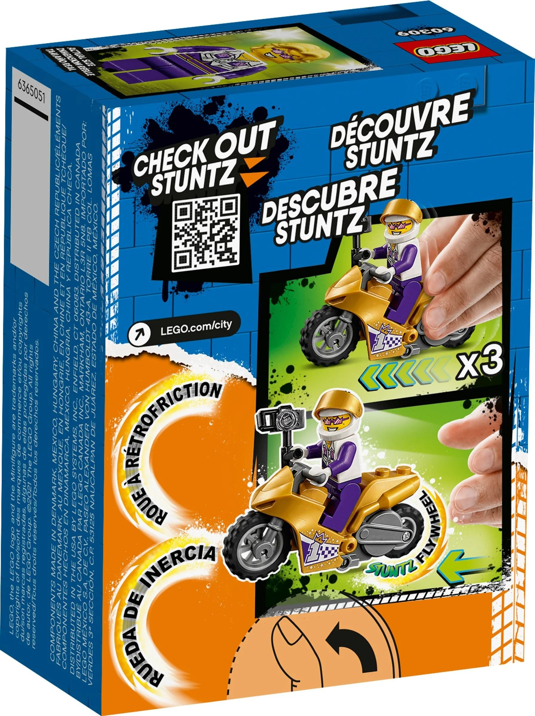 LEGO® 60309 Selfie Na Motocyklu Kaskaderskim - zdjęcie 3