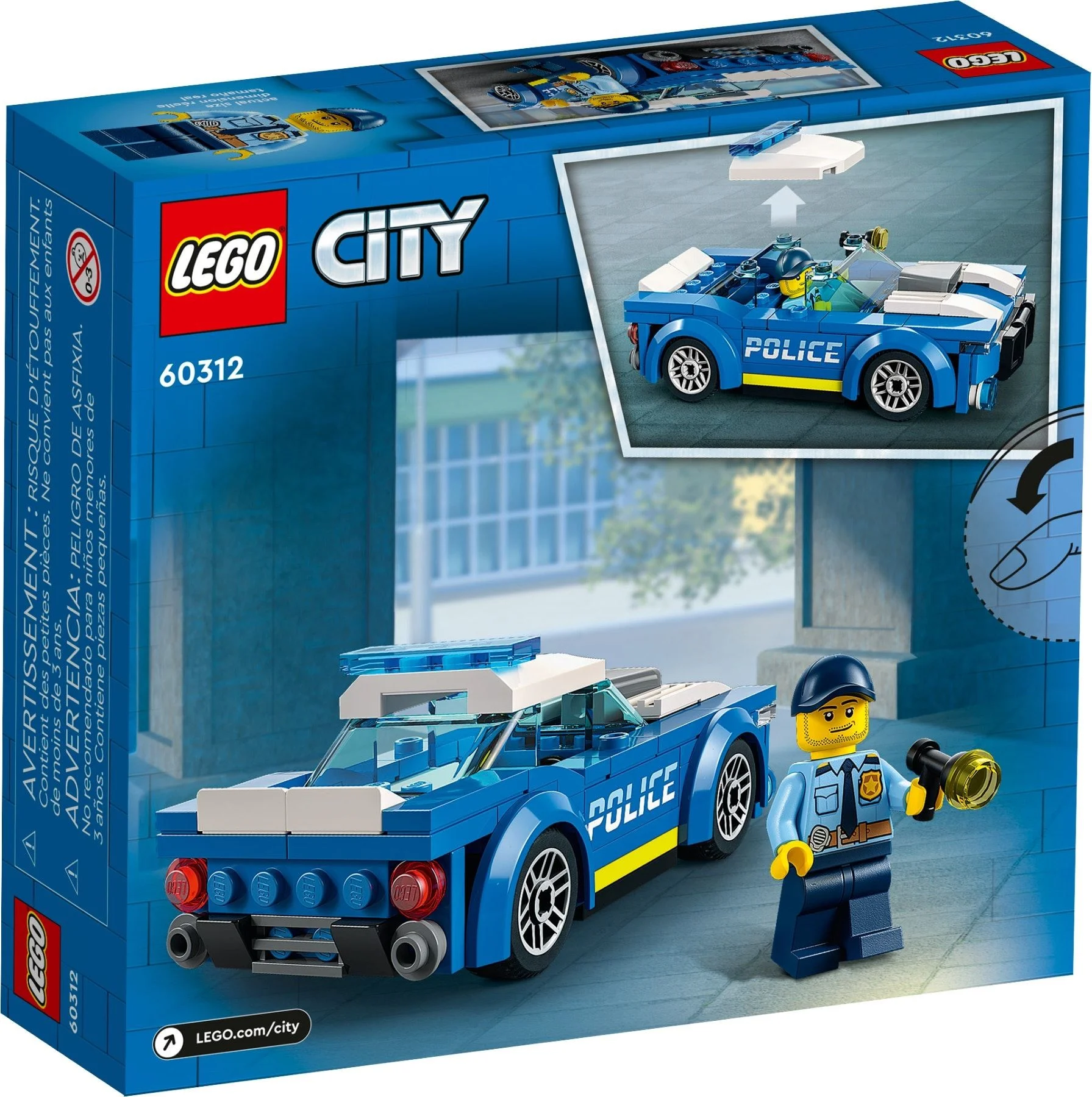 LEGO® 60312 Klocki Lego City Radiowóz Zestaw Do Zabawy Na Święta - zdjęcie 5