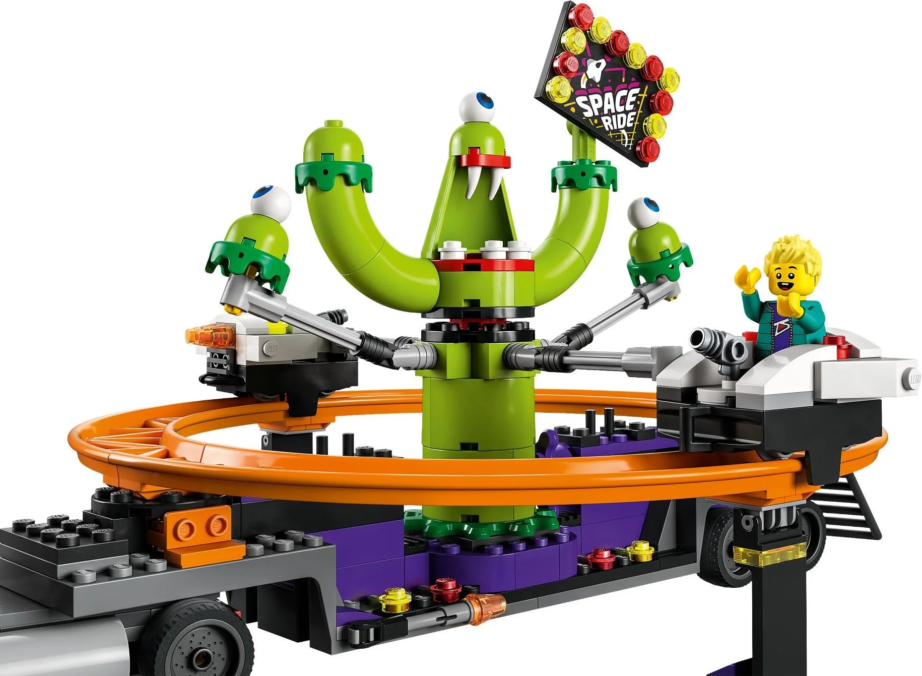 LEGO® 60313 Klocki Lego City Ciężarówka Z Kosmiczną Karuzelą - zdjęcie 5
