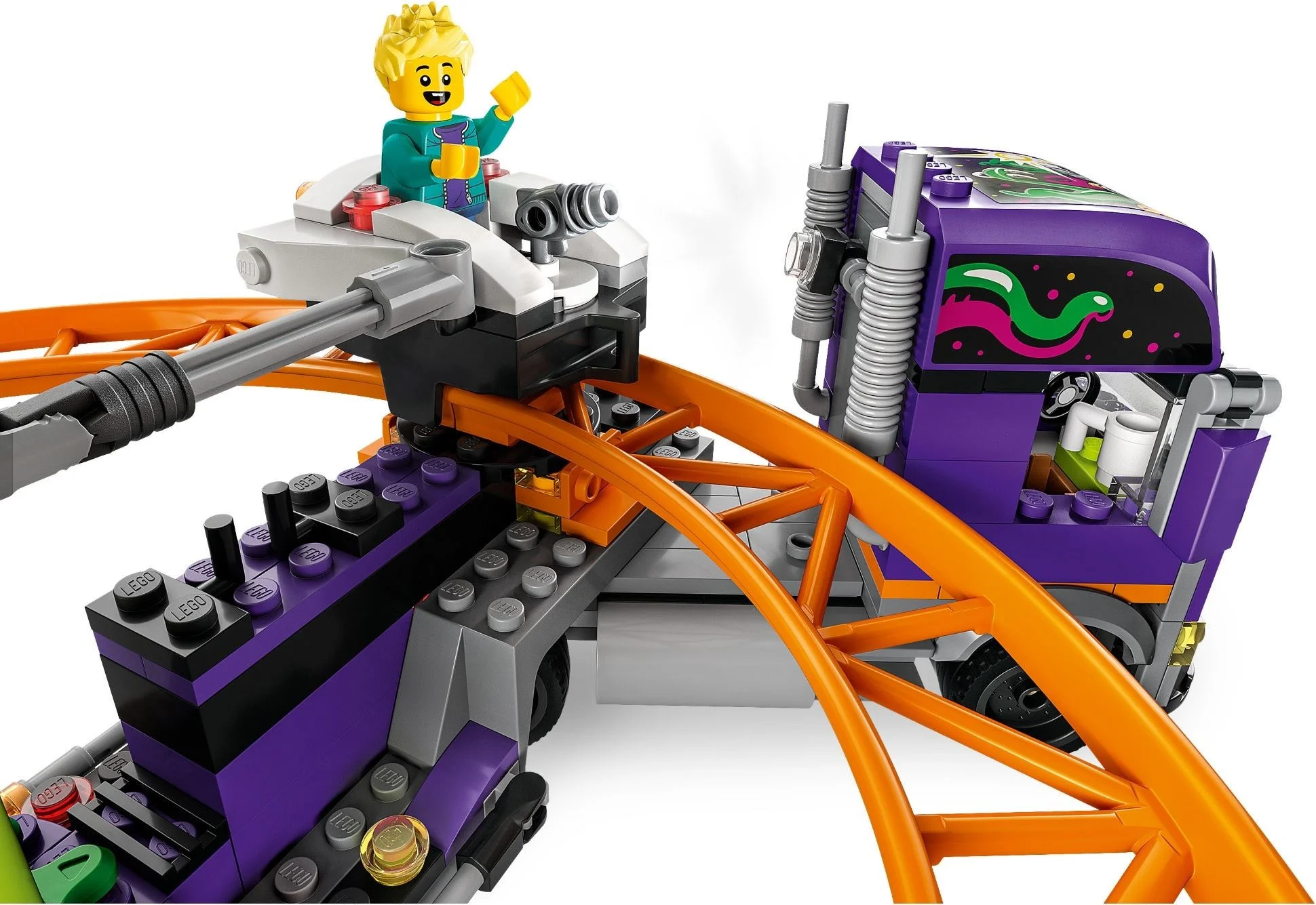 LEGO® 60313 Klocki Lego City Ciężarówka Z Kosmiczną Karuzelą - zdjęcie 6