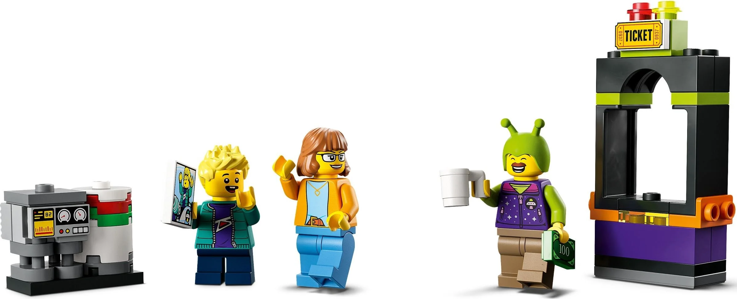 LEGO® 60313 Klocki Lego City Ciężarówka Z Kosmiczną Karuzelą - zdjęcie 8