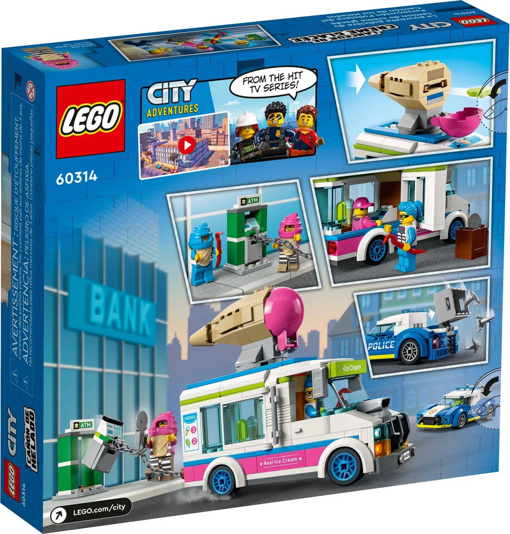 LEGO® 60314 Policyjny pościg za furgonetką z lodami - zdjęcie 4