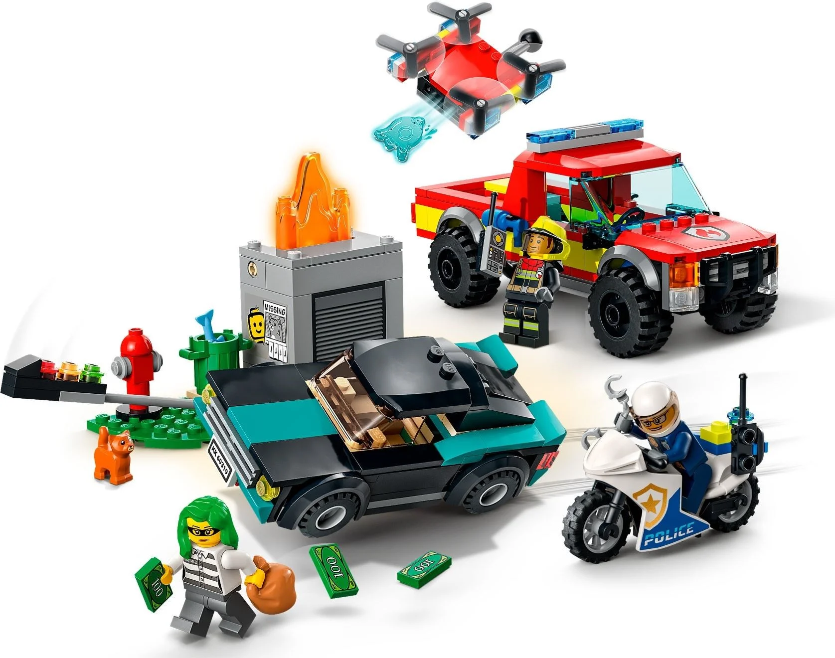LEGO® 60319 Akcja strażacka i policyjny pościg - zdjęcie 5