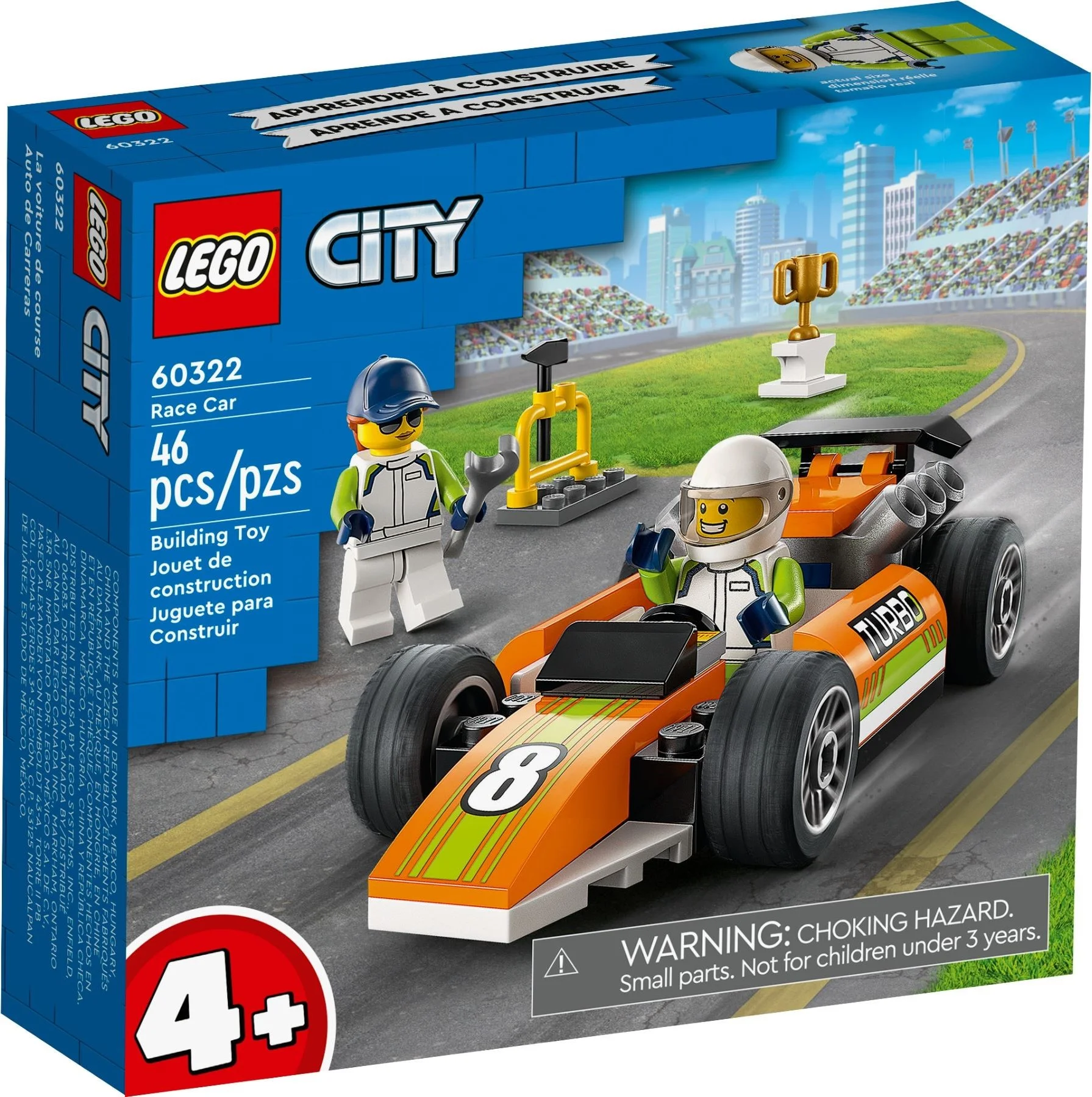 LEGO® 60322 Samochód wyścigowy - zdjęcie 5
