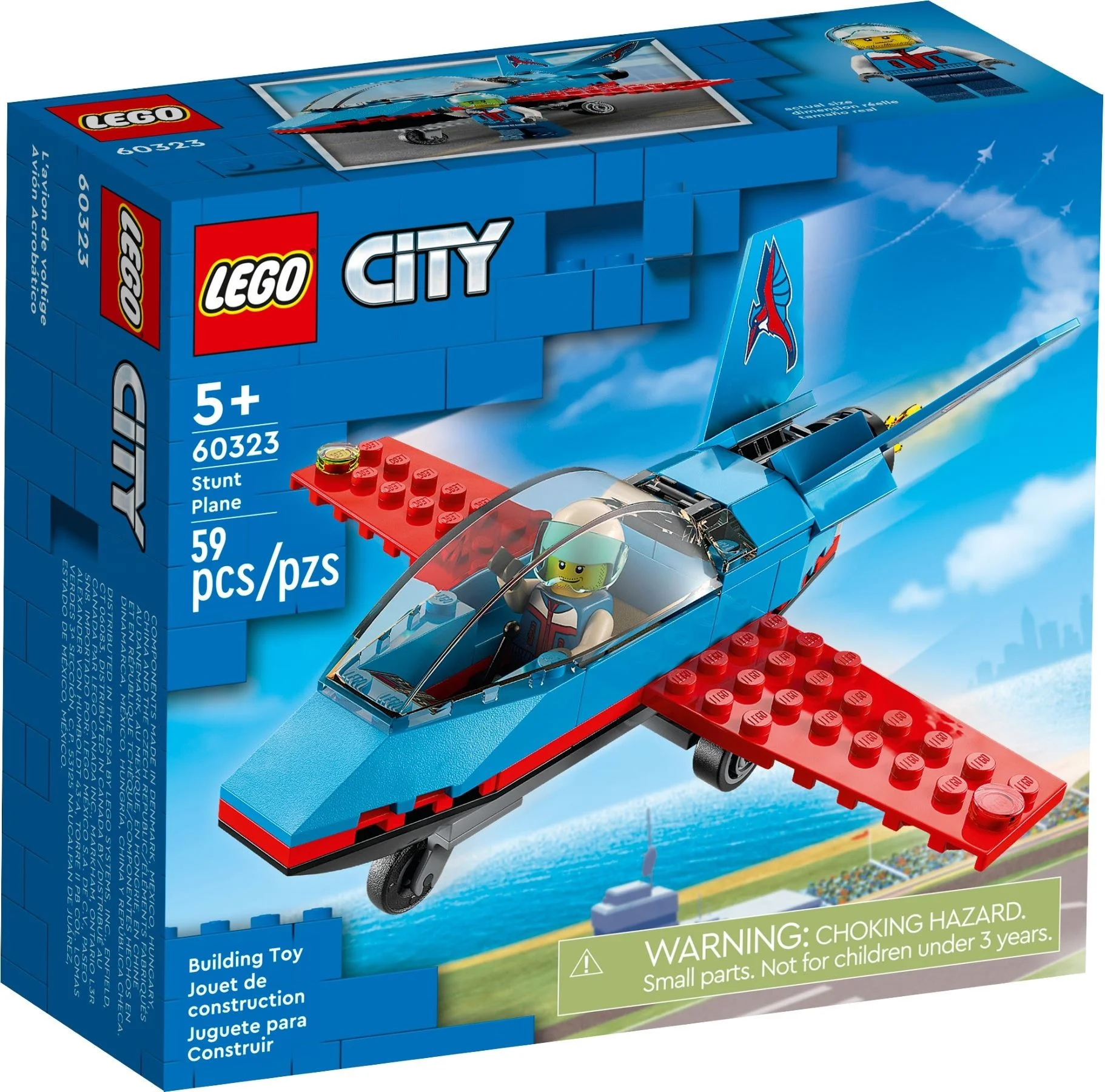 LEGO® 60323 Samolot kaskaderski - zdjęcie 5