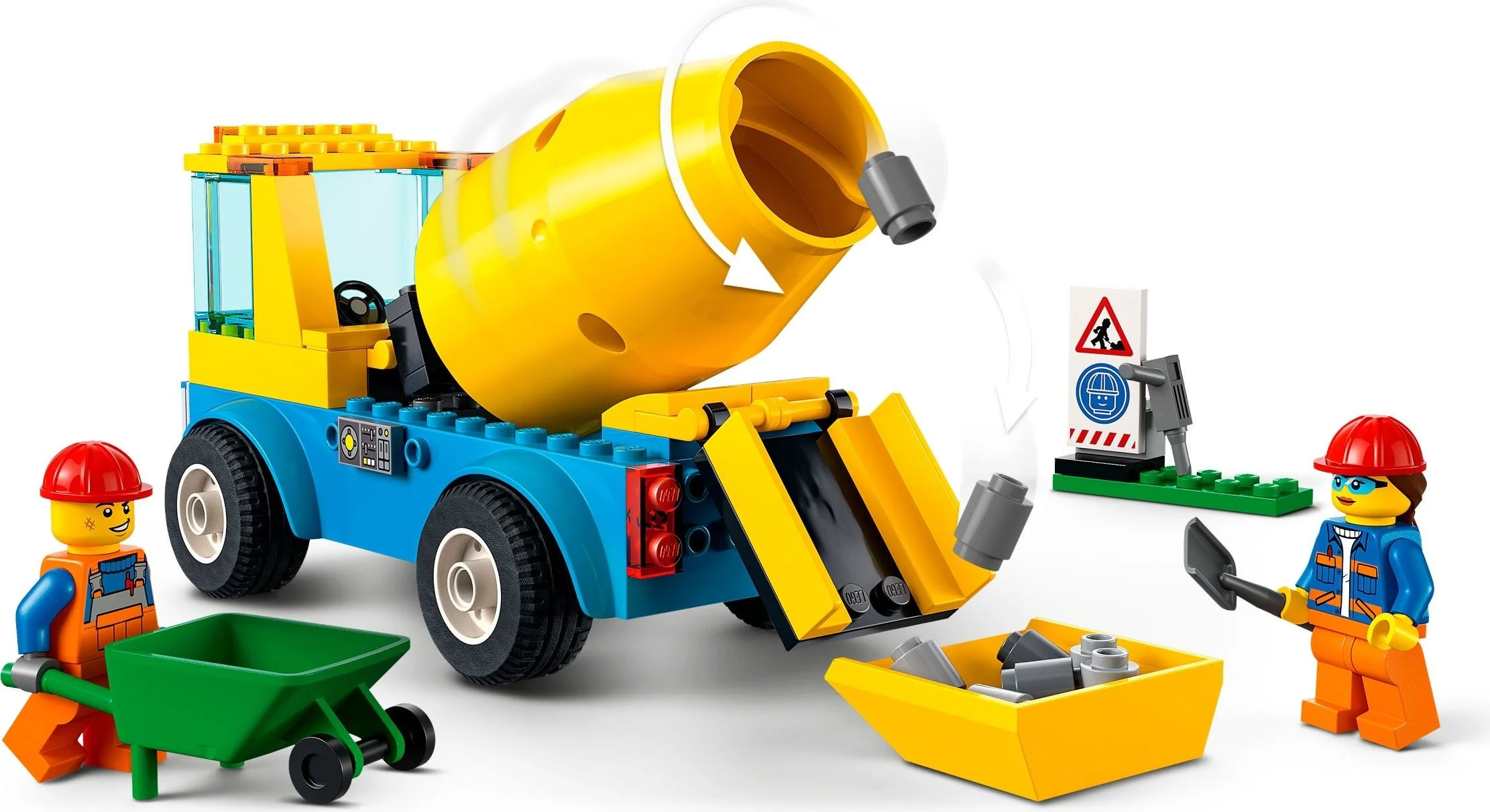 LEGO® 60325 Ciężarówka z betoniarką - zdjęcie 4