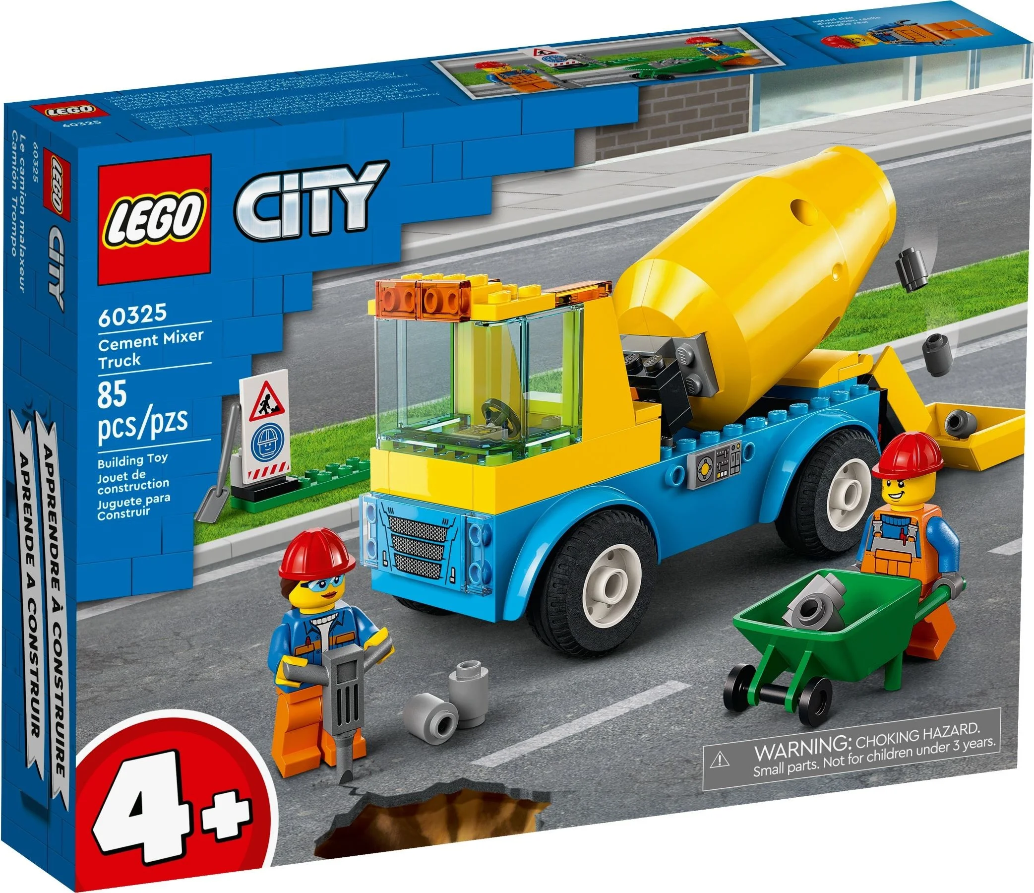 LEGO® 60325 Ciężarówka z betoniarką