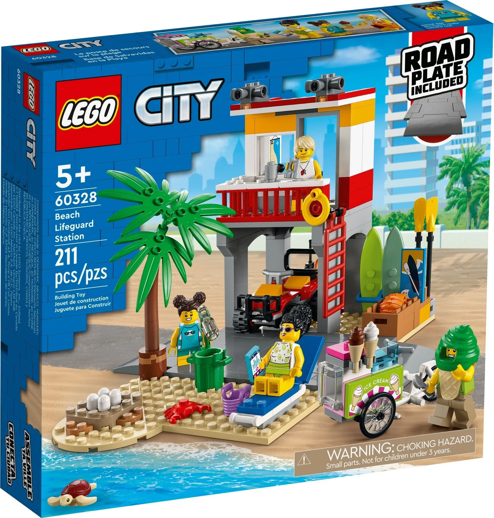 LEGO® 60328 Stanowisko ratownicze na plaży - zdjęcie 2