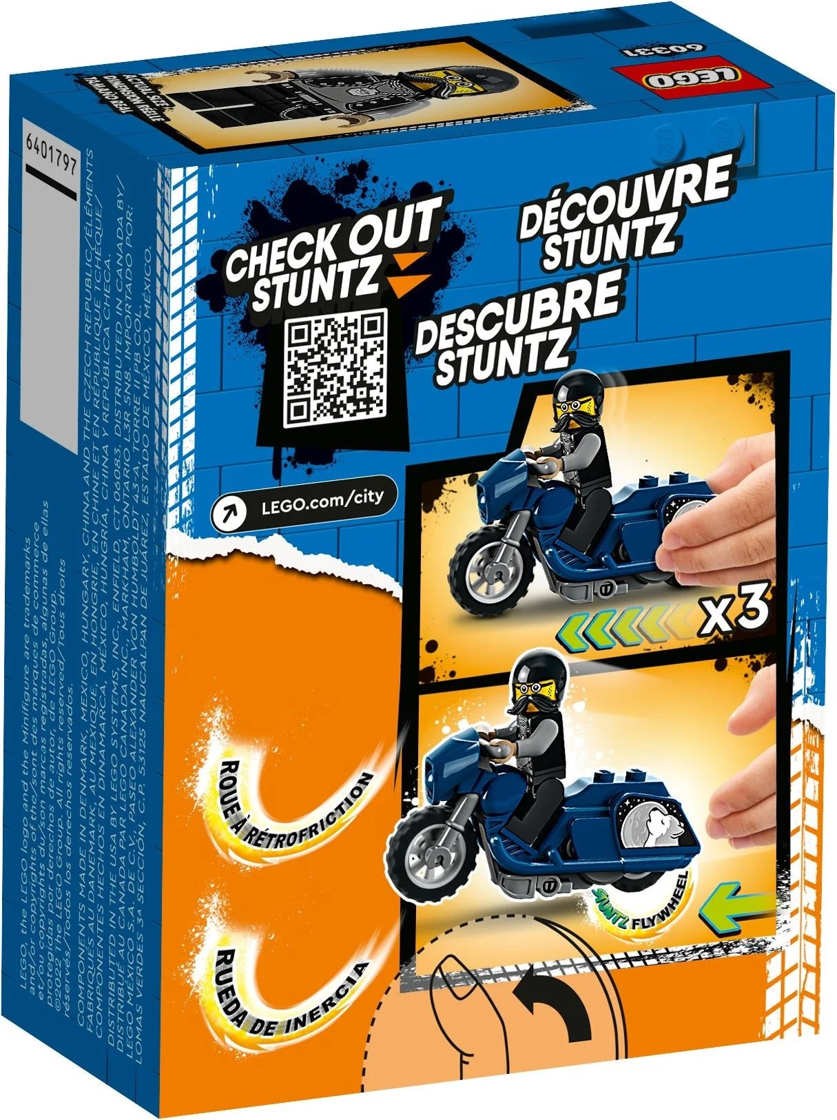 LEGO® 60331 Turystyczny motocykl kaskaderski - zdjęcie 6