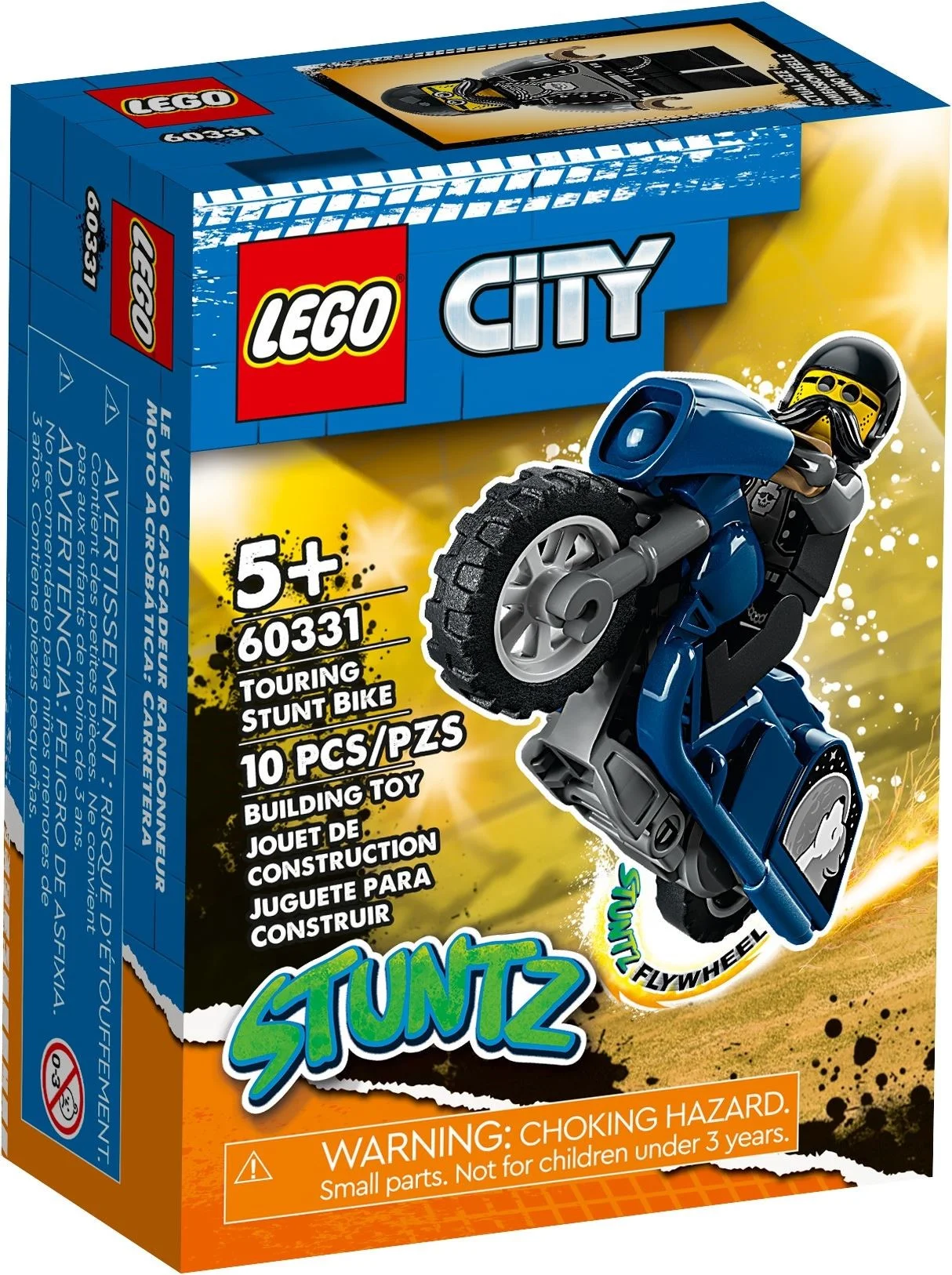 Turystyczny motocykl kaskaderski