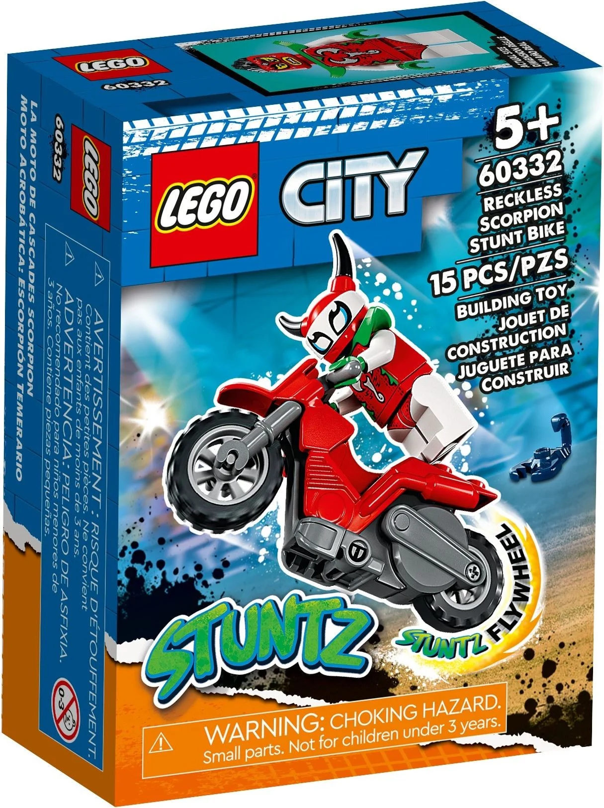 LEGO® 60332 Motocykl kaskaderski brawurowego skorpiona - zdjęcie 2