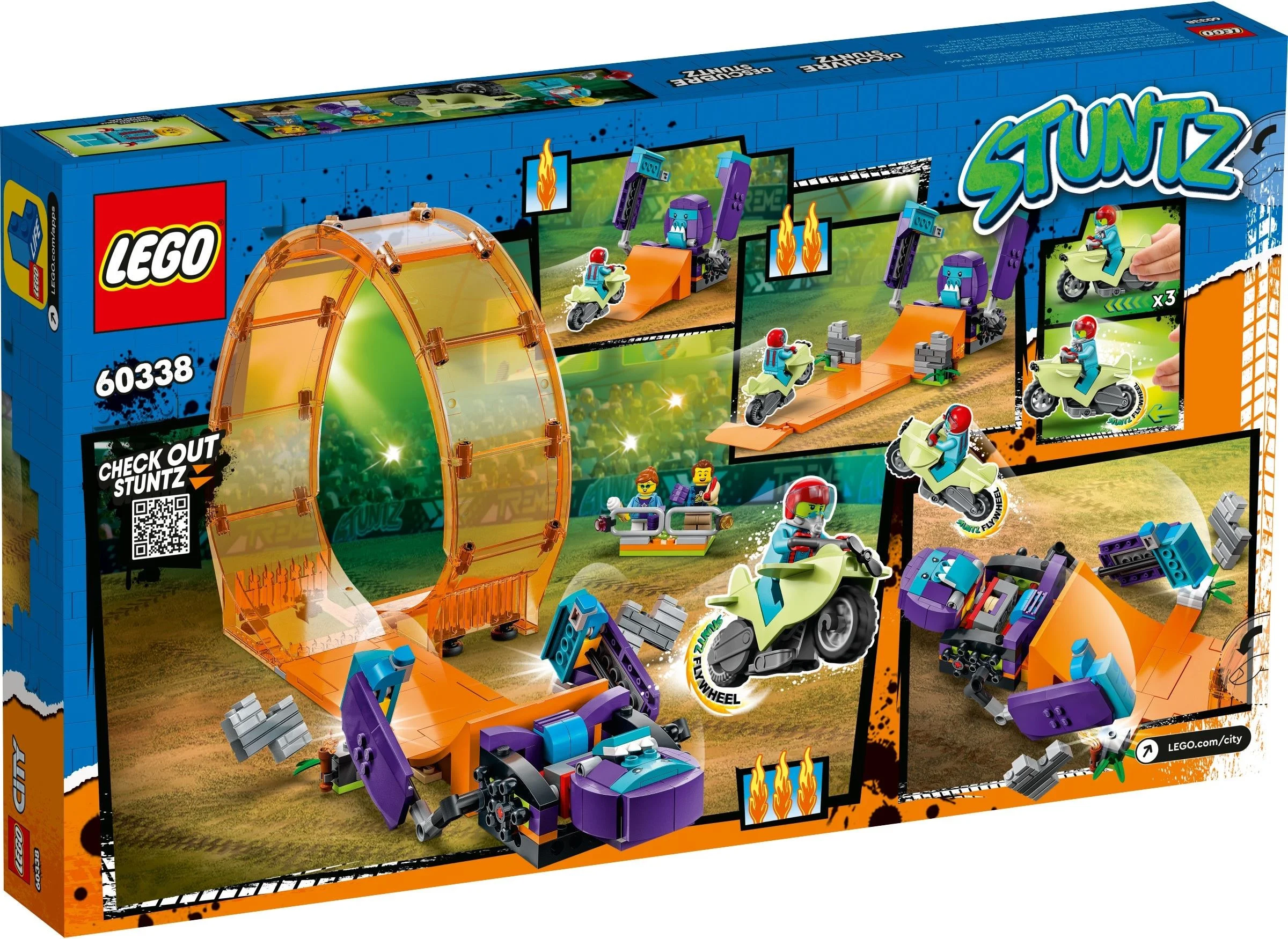 LEGO® 60338 Klocki Lego Kaskaderska pętla i szympans demolka 226 el. od 7 lat - zdjęcie 8
