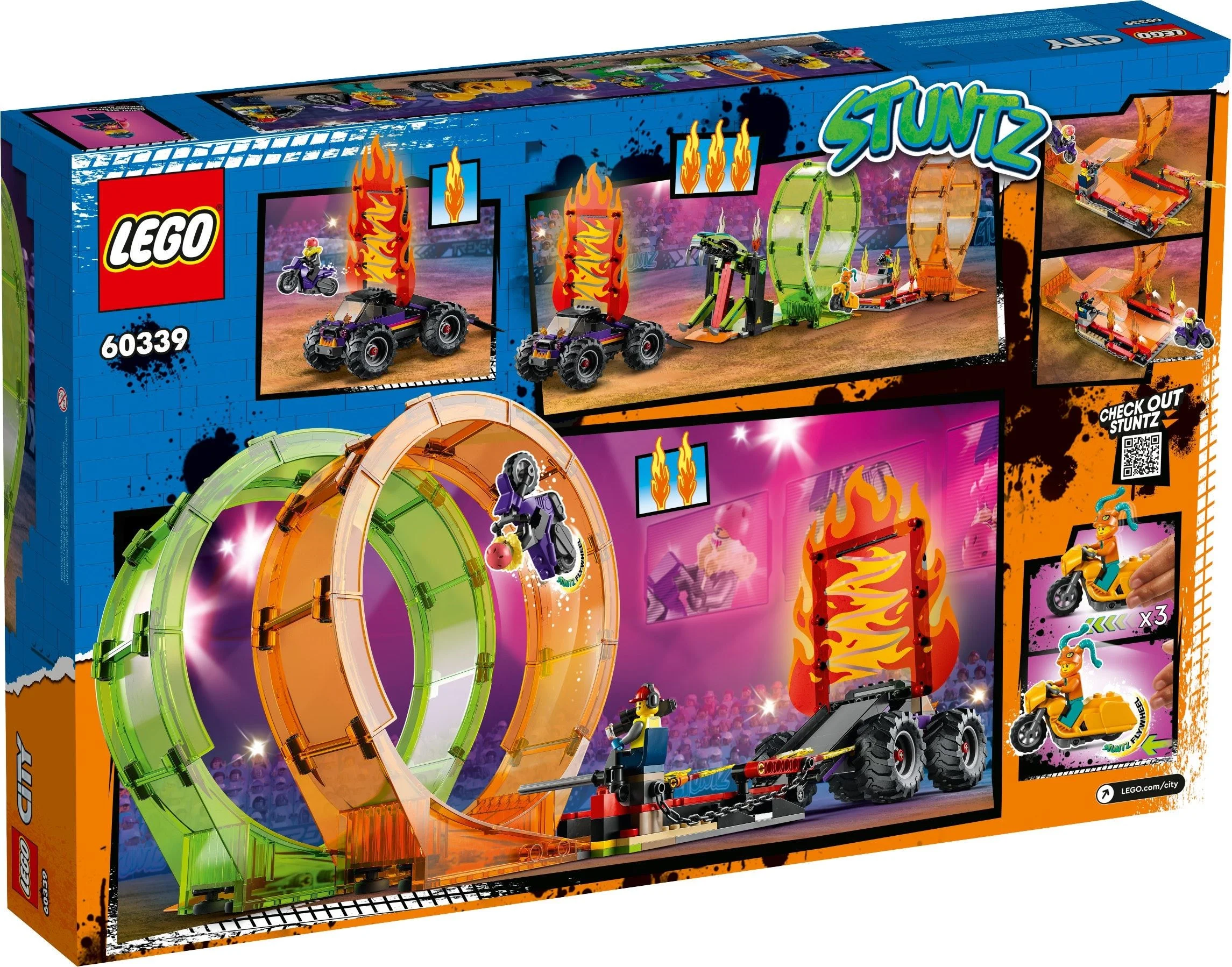 LEGO® 60339 Kaskaderska arena z dwoma pętlami - zdjęcie 5