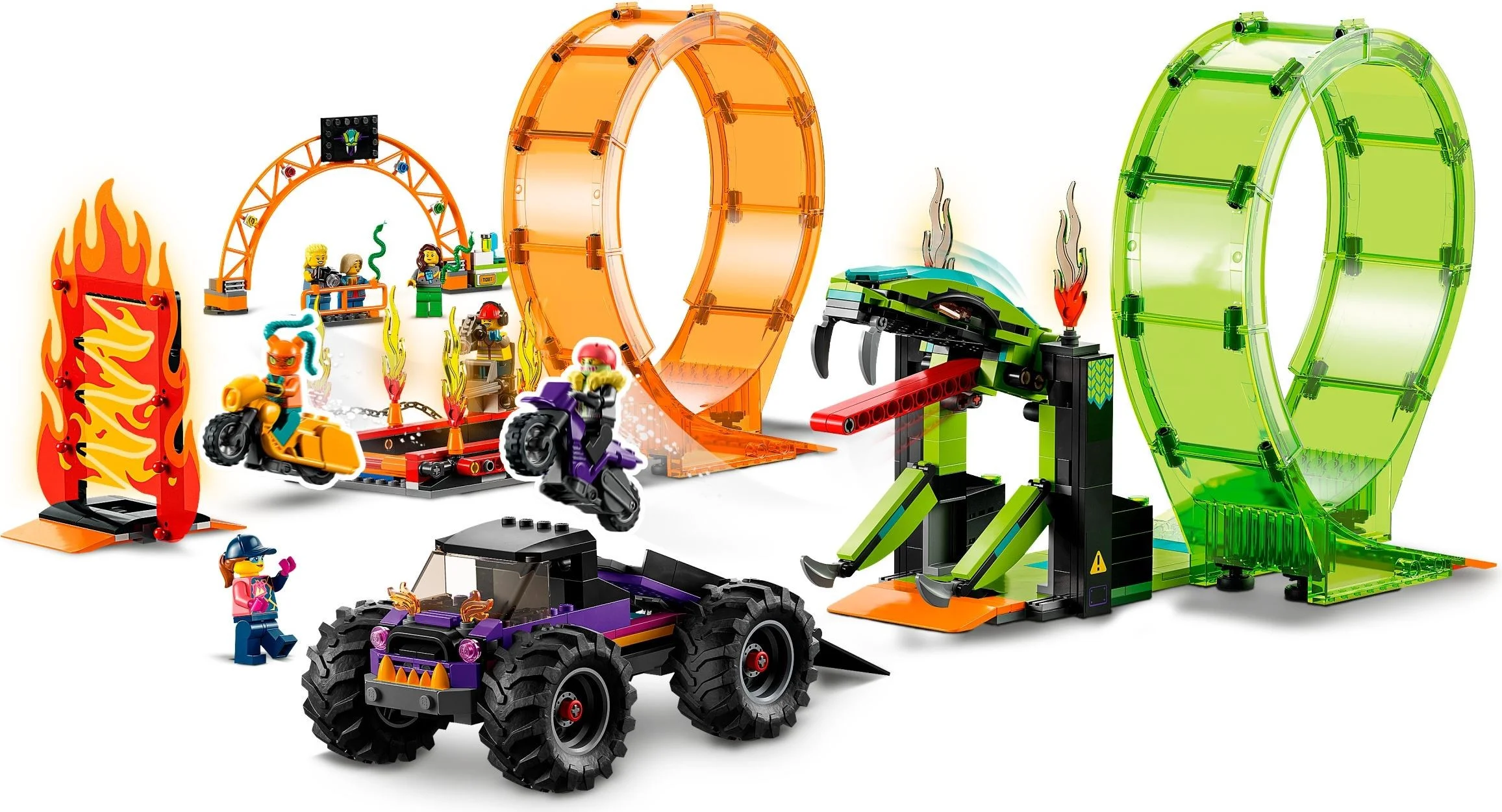 LEGO® 60339 Kaskaderska arena z dwoma pętlami - zdjęcie 7